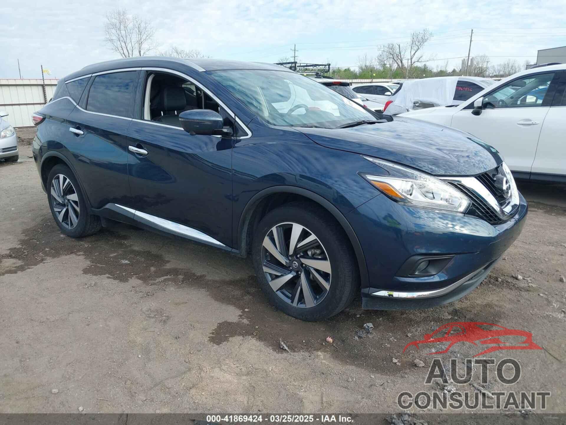 NISSAN MURANO 2018 - 5N1AZ2MH8JN191043