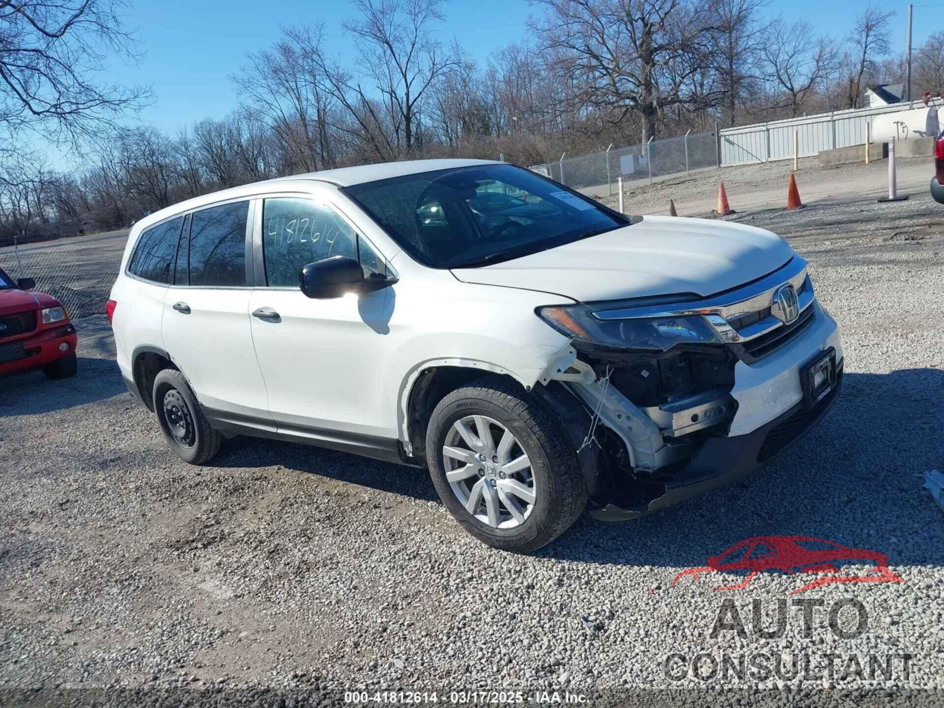 HONDA PILOT 2019 - 5FNYF5H11KB006065