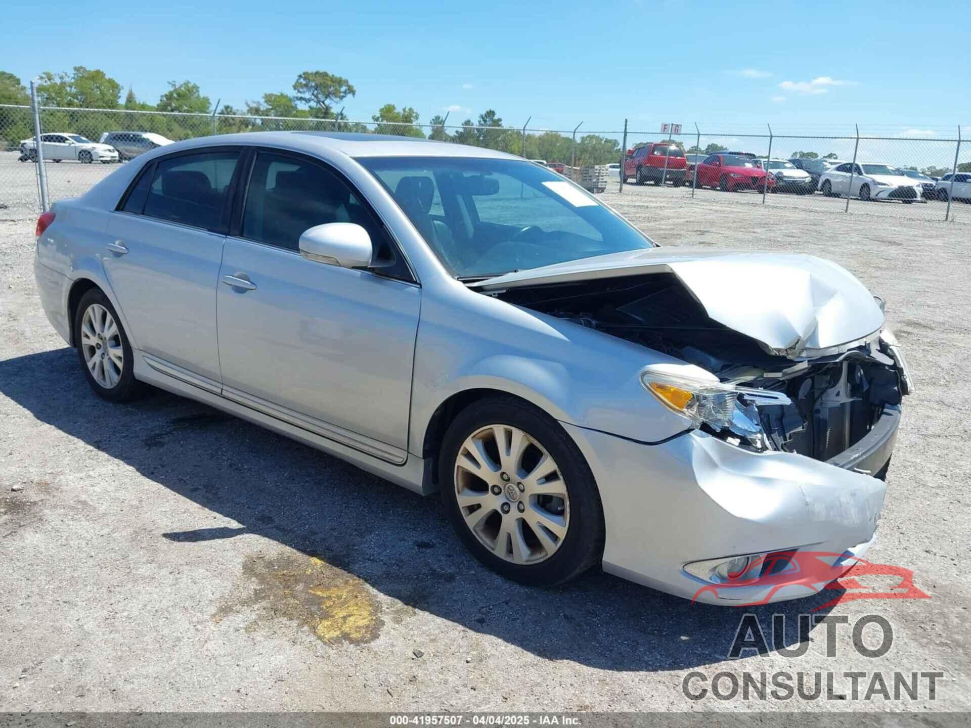 TOYOTA AVALON 2012 - 4T1BK3DB7CU446235