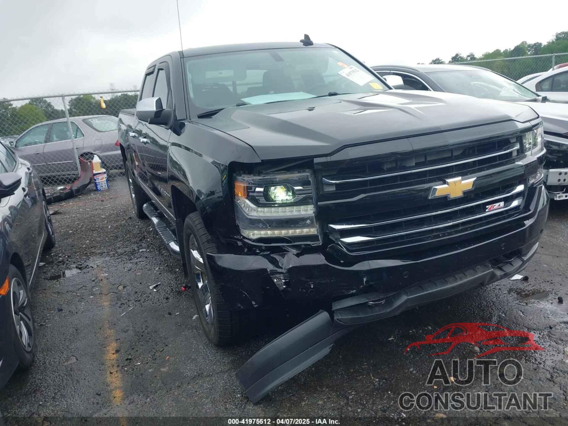 CHEVROLET SILVERADO 1500 2017 - 1GCVKSEC4HZ168701
