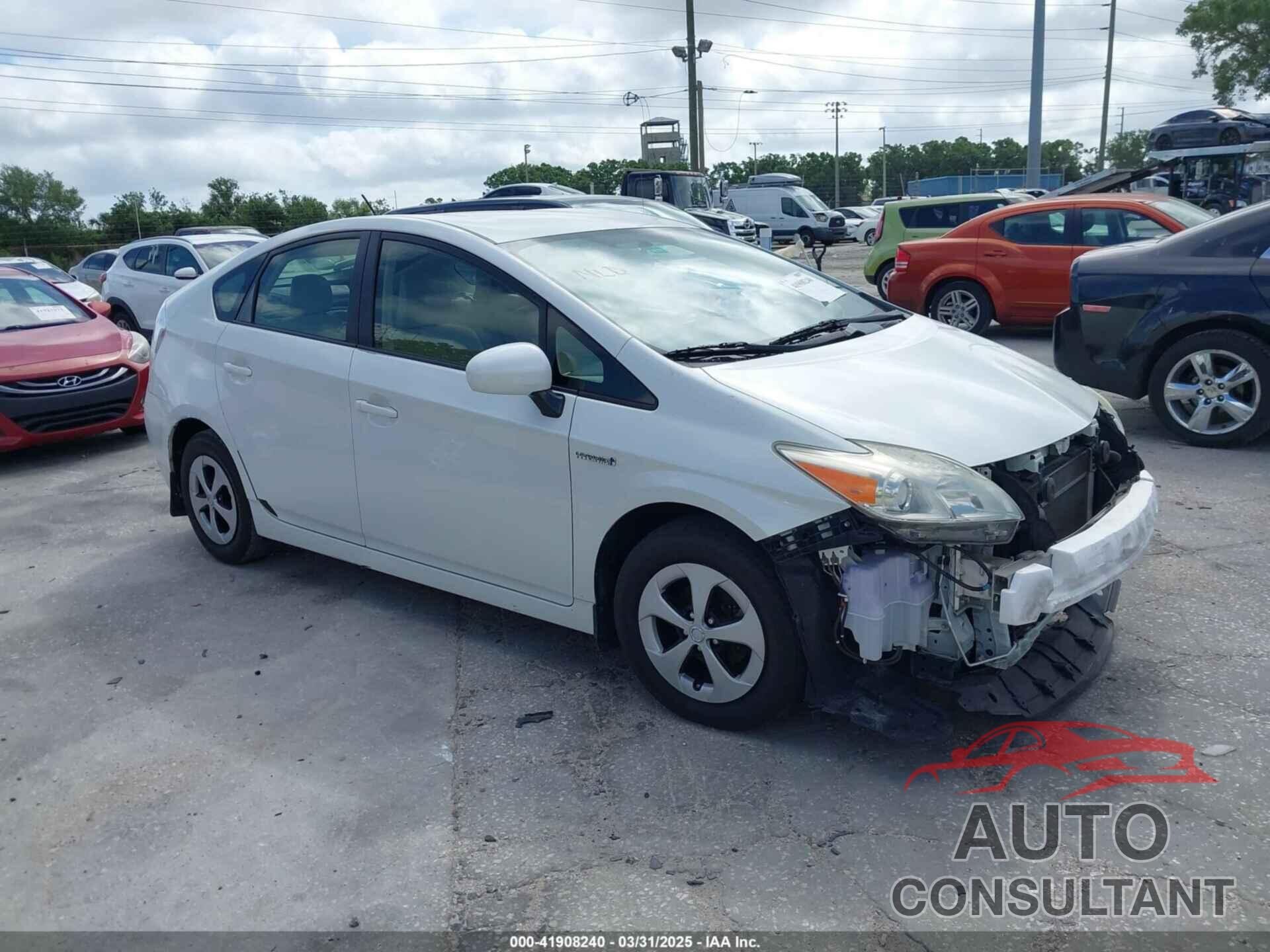 TOYOTA PRIUS 2012 - JTDKN3DU1C1560505