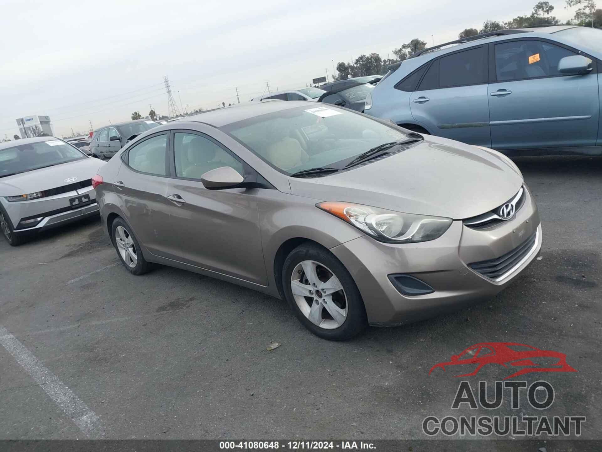 HYUNDAI ELANTRA 2011 - 5NPDH4AE8BH034530