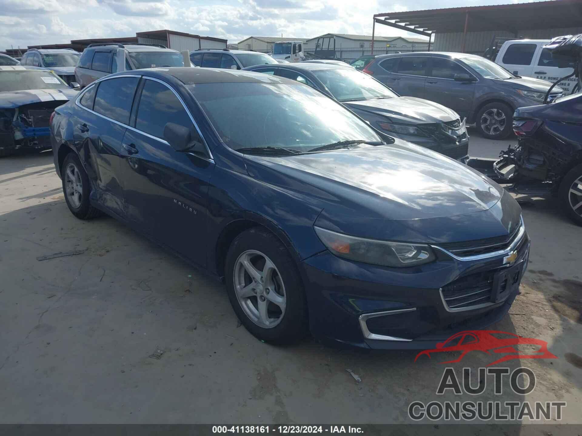 CHEVROLET MALIBU 2017 - 1G1ZB5ST8HF181355