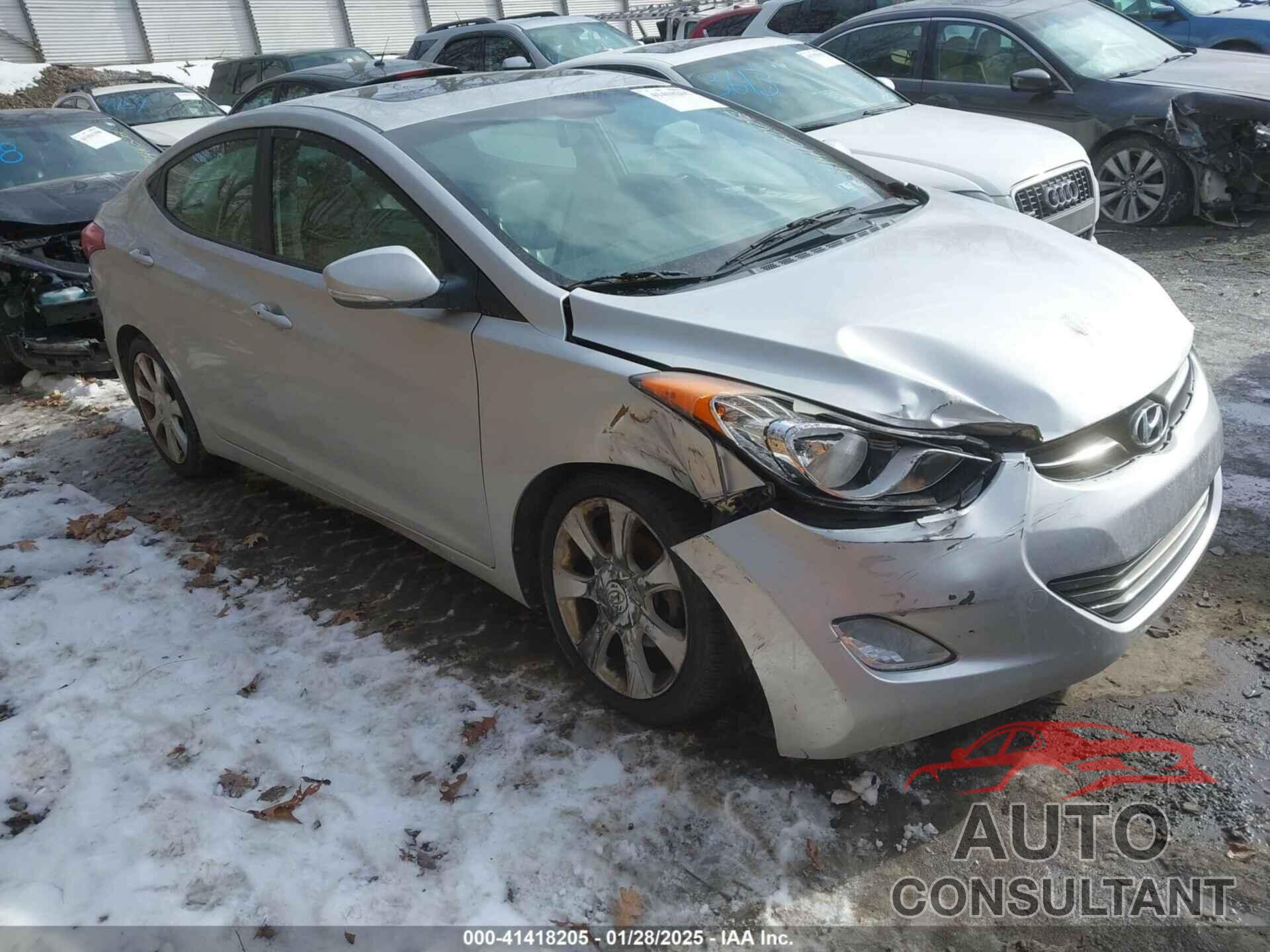 HYUNDAI ELANTRA 2013 - KMHDH4AE3DU795972
