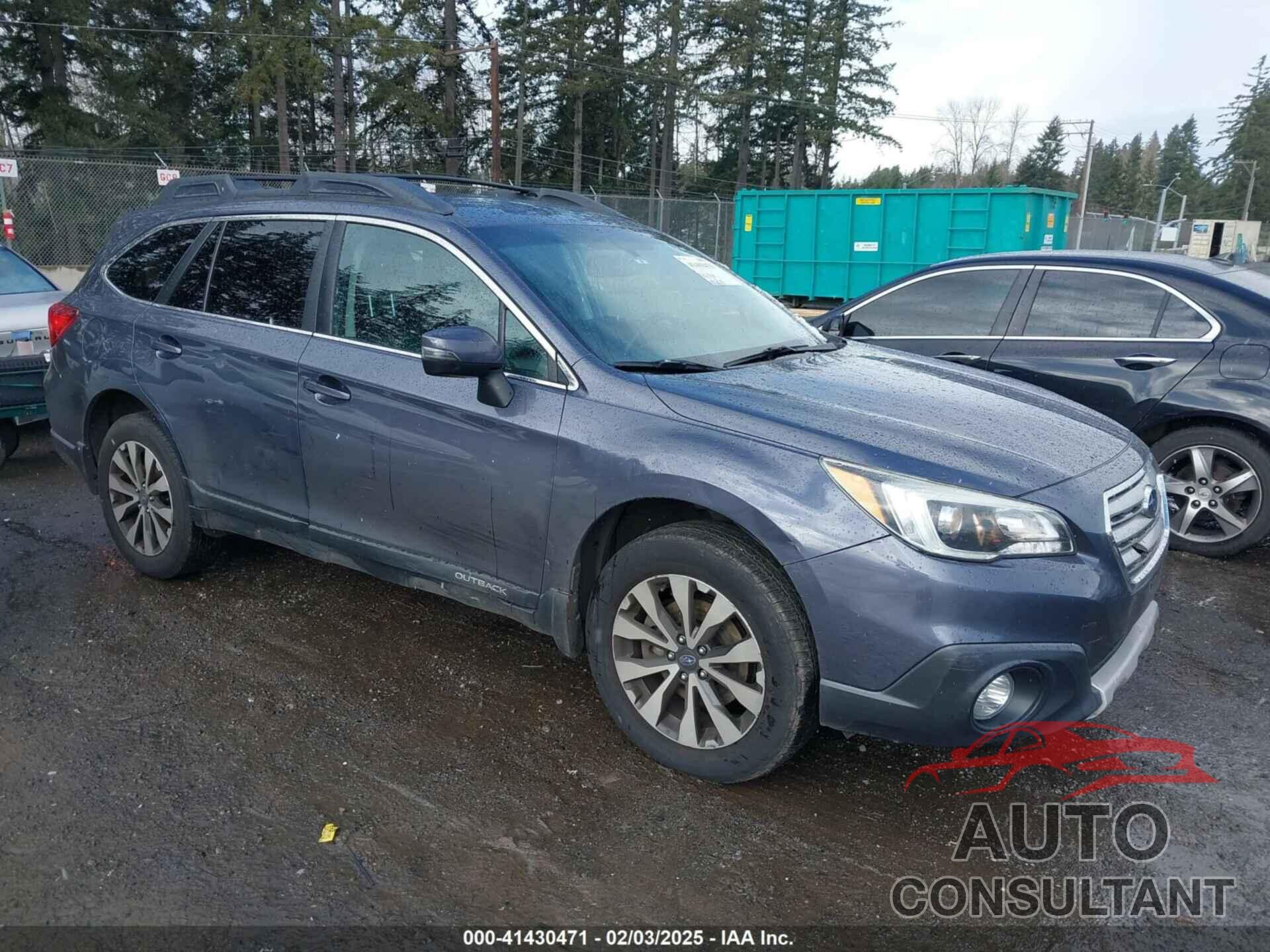 SUBARU OUTBACK 2016 - 4S4BSAJC3G3222070