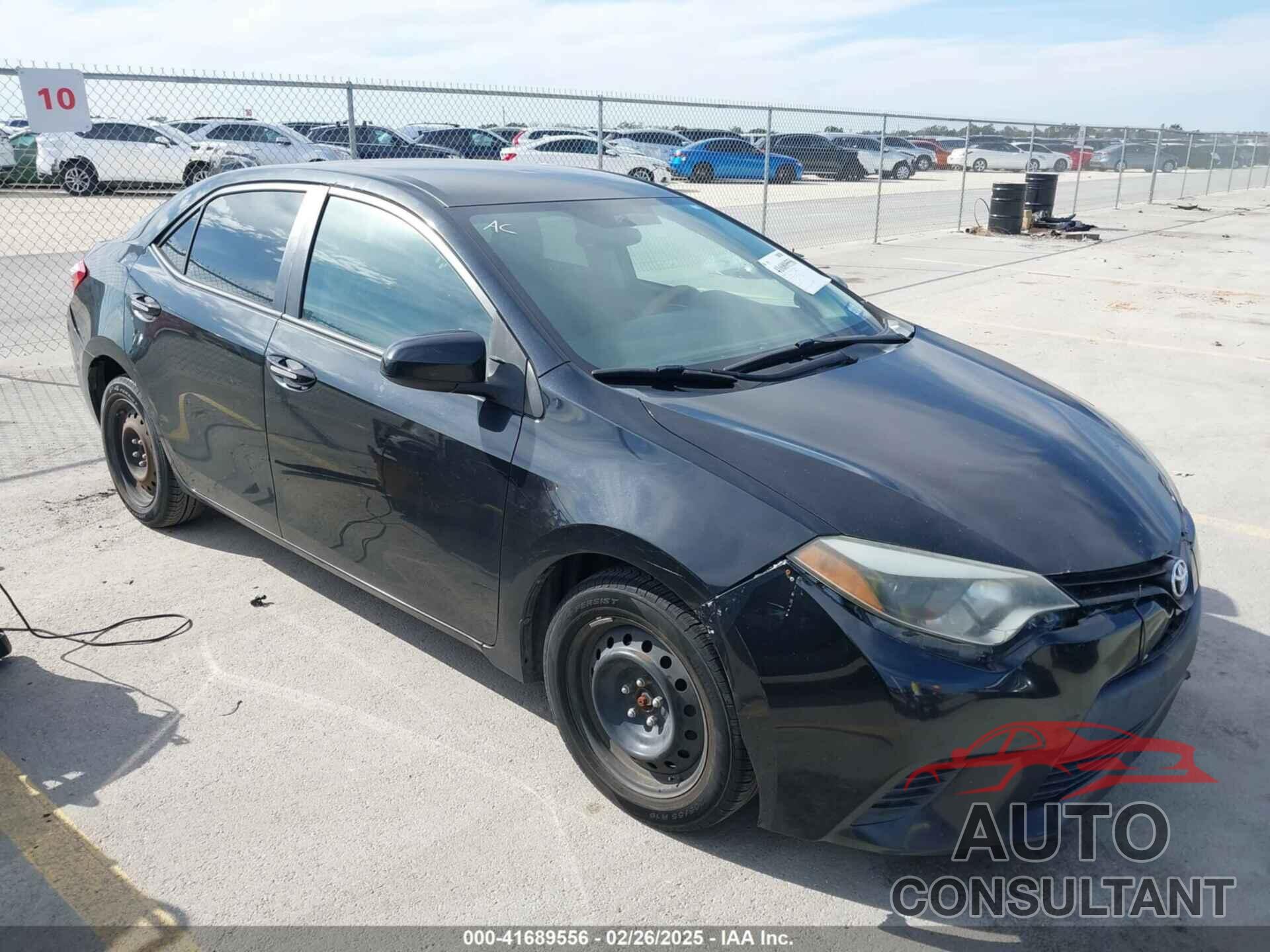 TOYOTA COROLLA 2014 - 5YFBURHE5EP080572