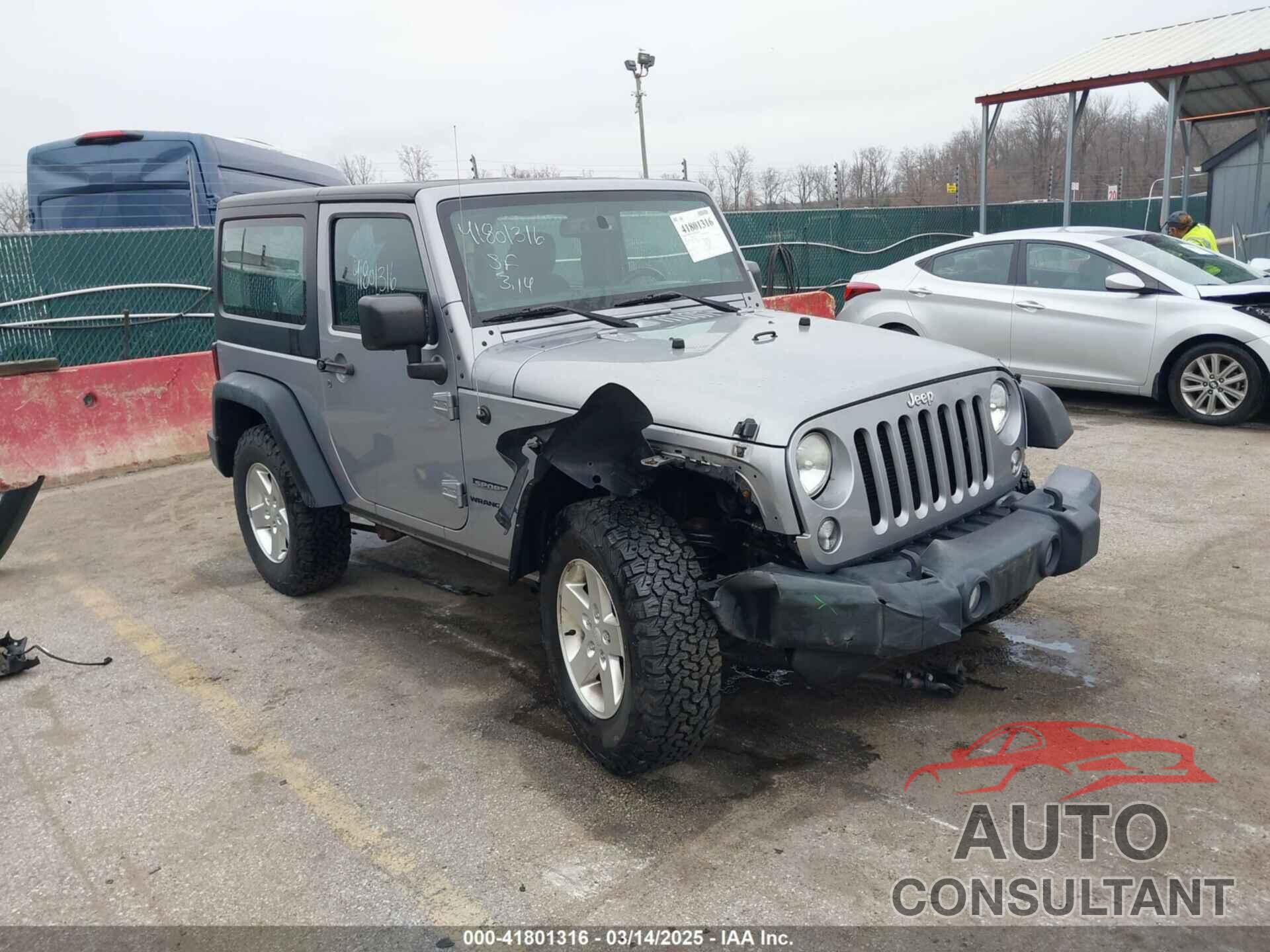 JEEP WRANGLER 2014 - 1C4AJWAG4EL270693