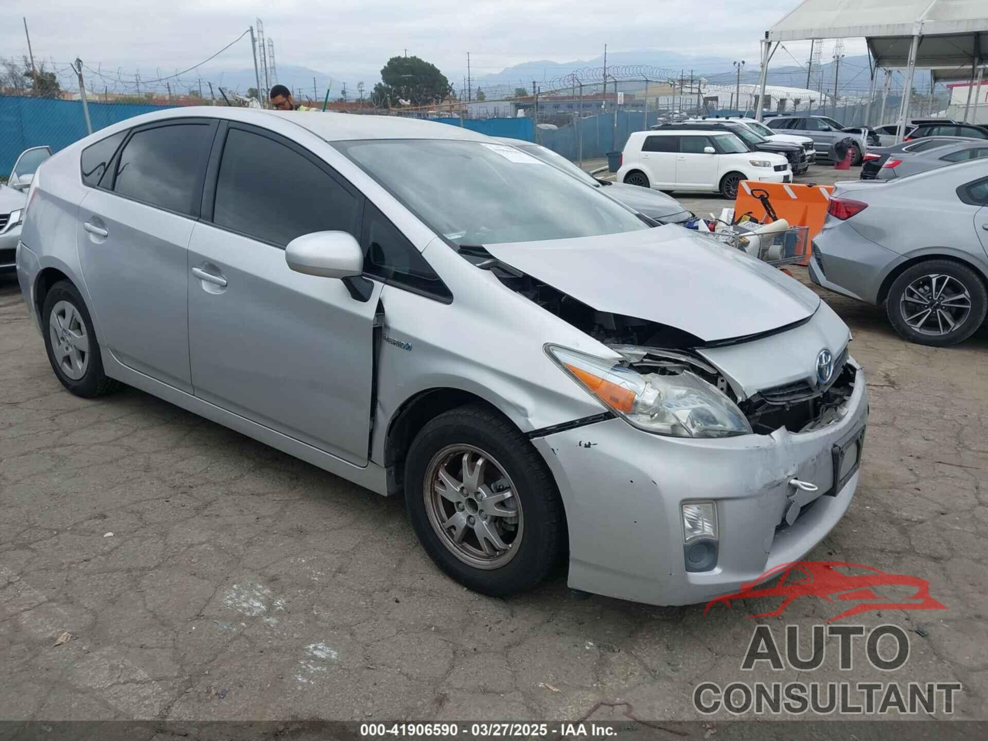 TOYOTA PRIUS 2010 - JTDKN3DU2A0141064