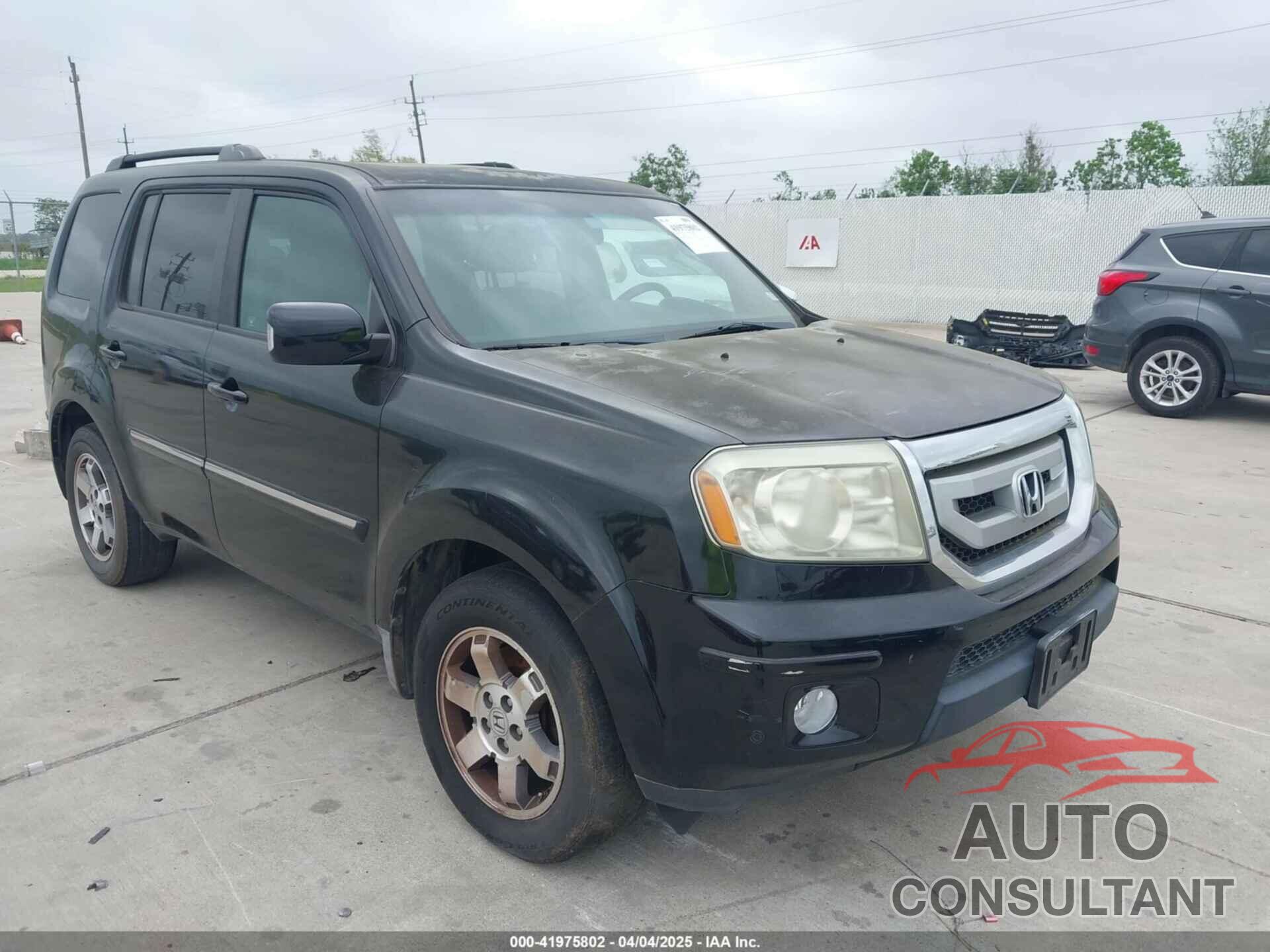HONDA PILOT 2010 - 5FNYF3H92AB003264