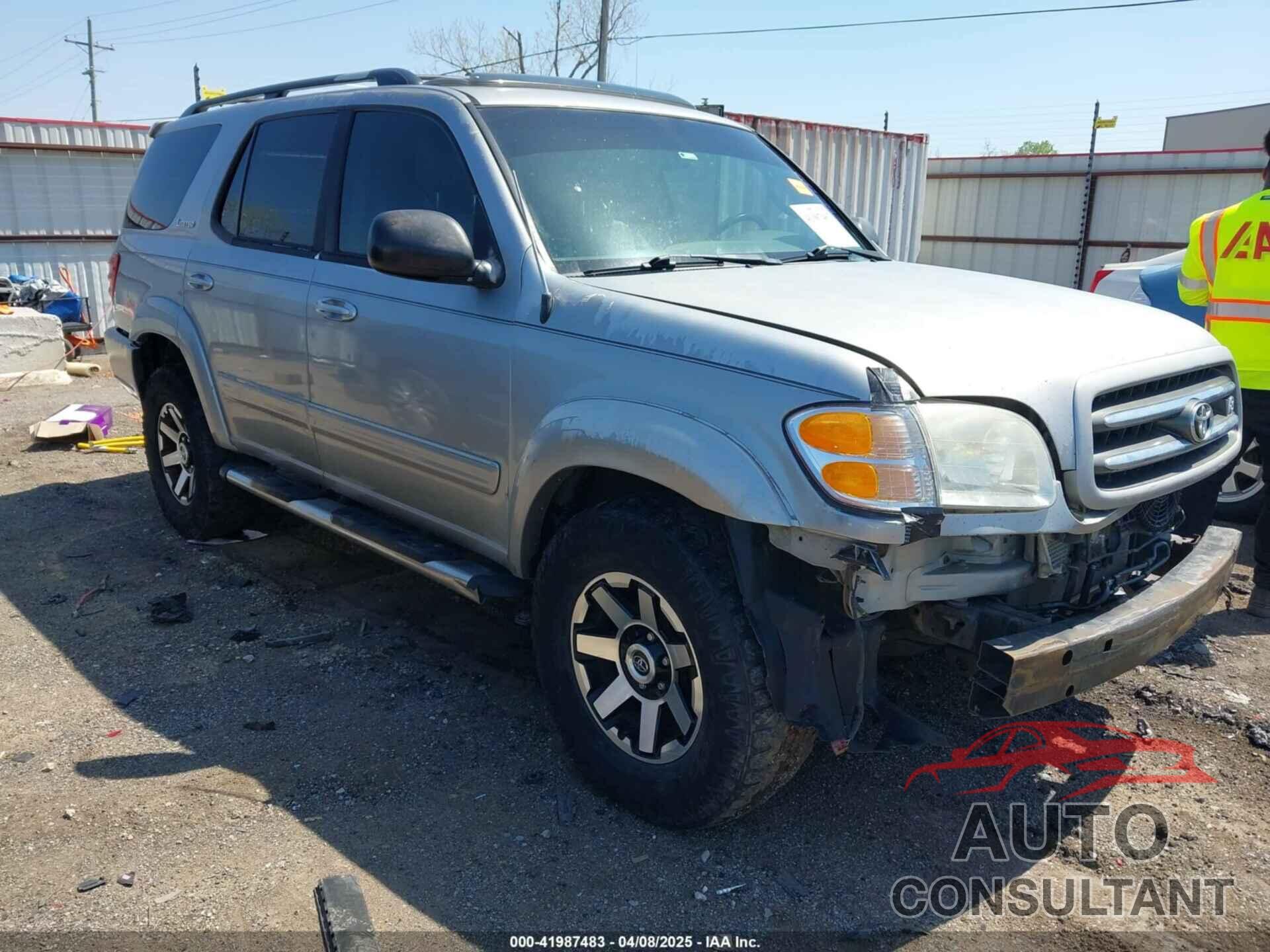 TOYOTA SEQUOIA 2001 - 5TDBT48A11S054832
