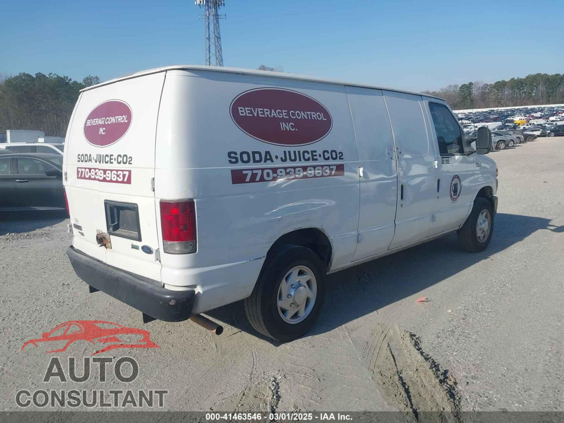 FORD E-150 2012 - 1FTNE1EW3CDA86220