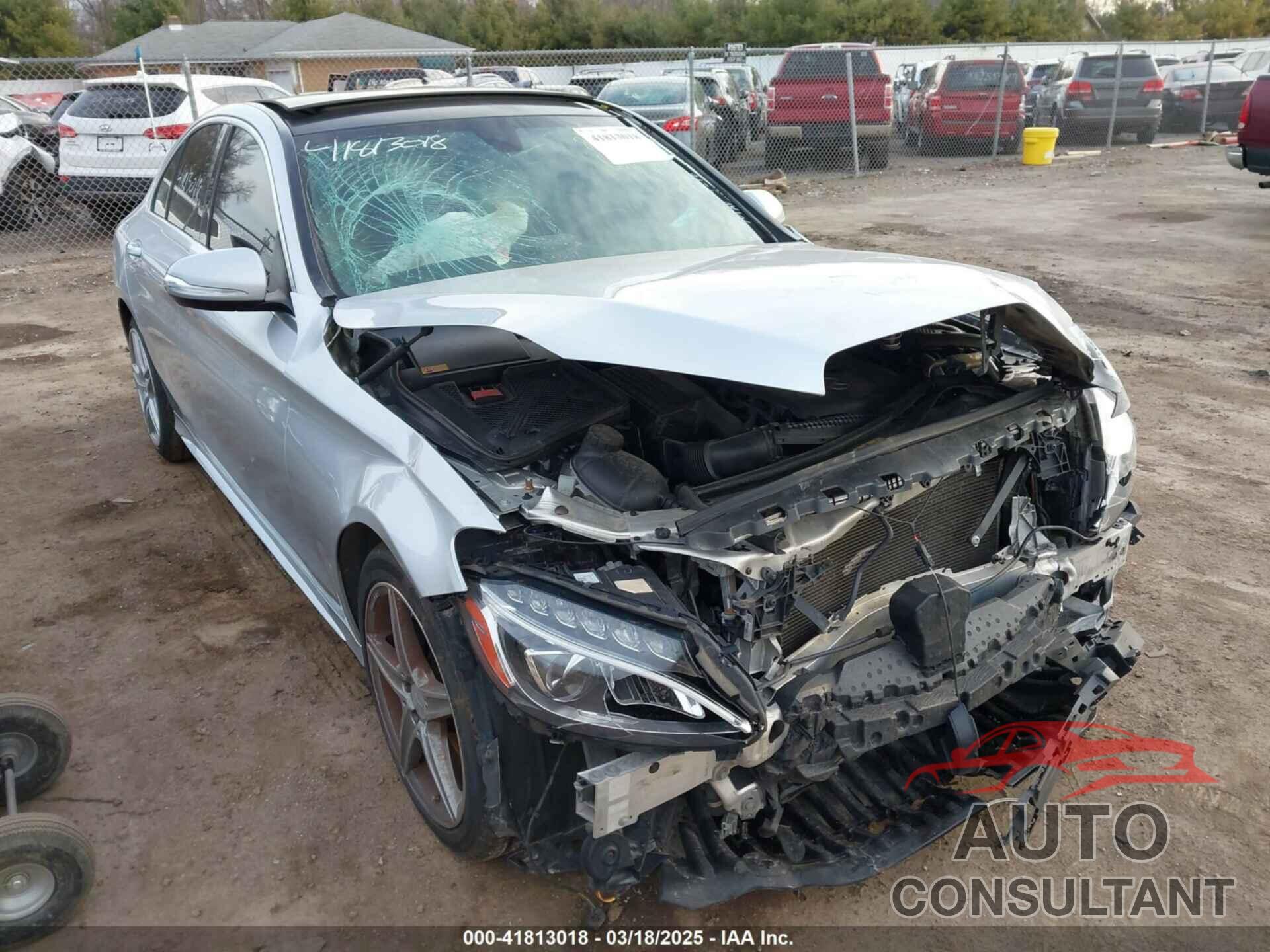 MERCEDES-BENZ C 300 2015 - 55SWF4KB5FU071881