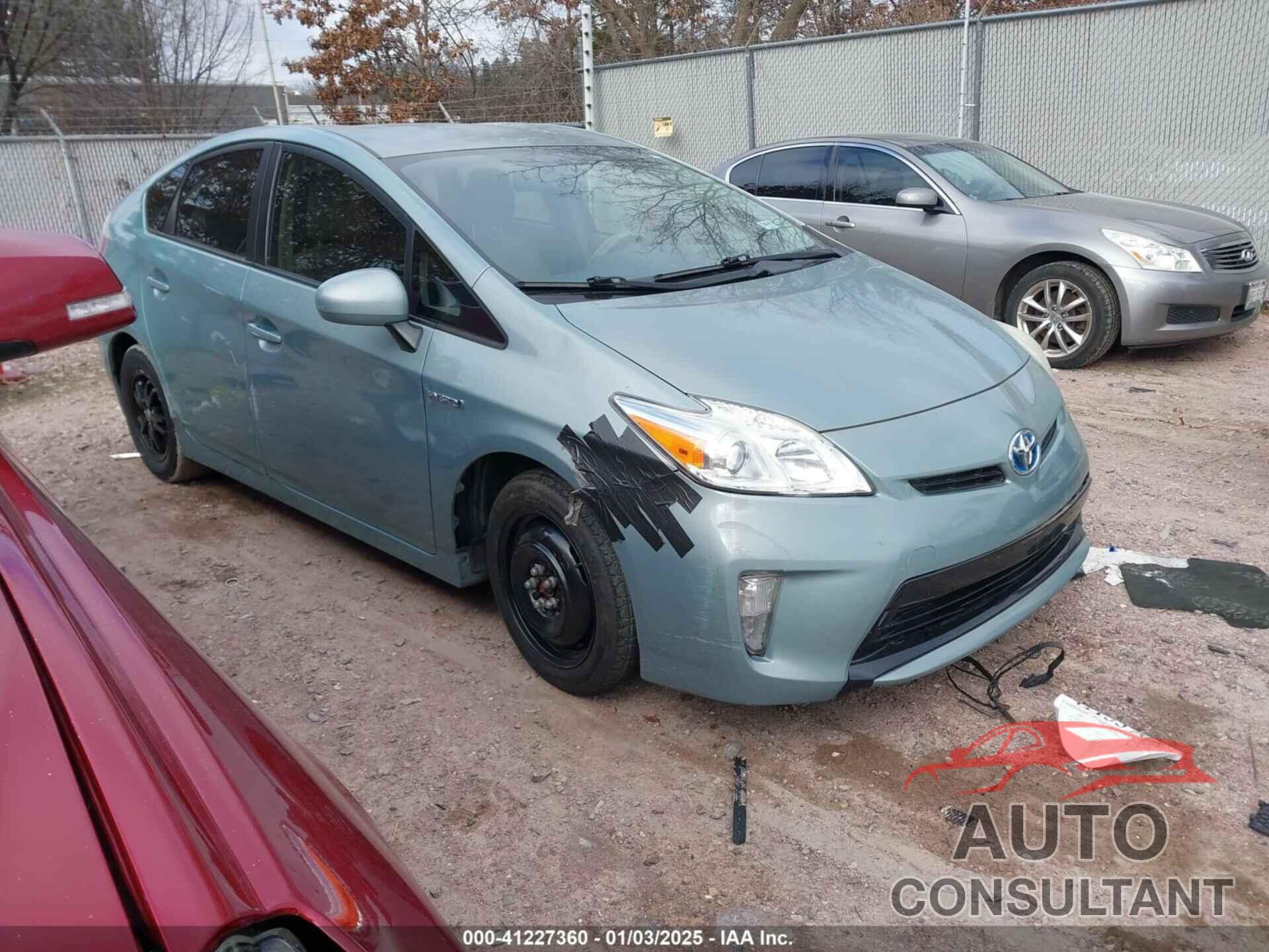 TOYOTA PRIUS 2013 - JTDKN3DU4D1617247