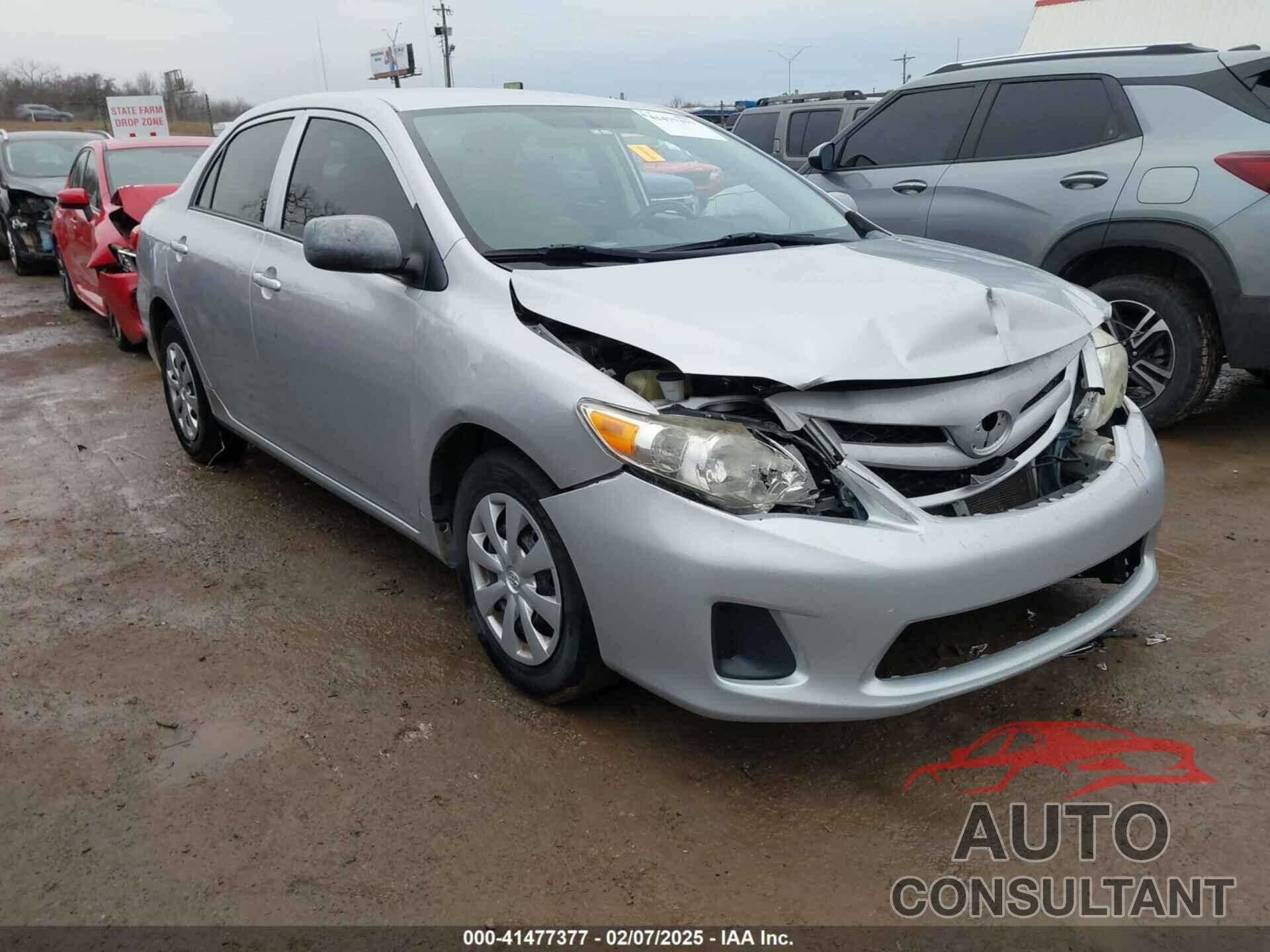 TOYOTA COROLLA 2012 - 5YFBU4EE5CP007030