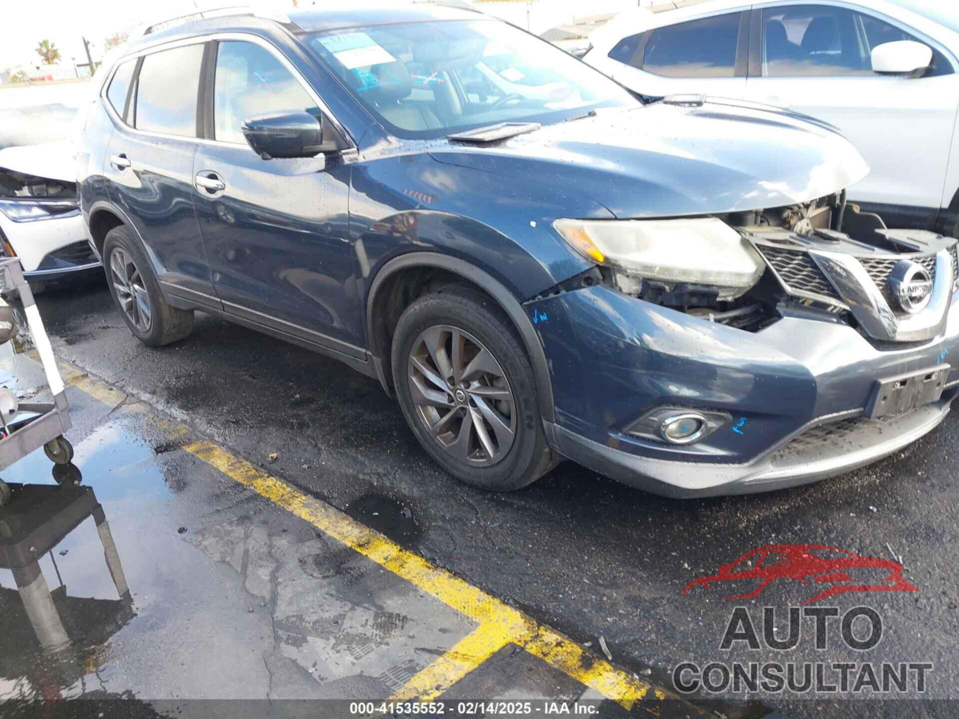 NISSAN ROGUE 2016 - 5N1AT2MV2GC785283