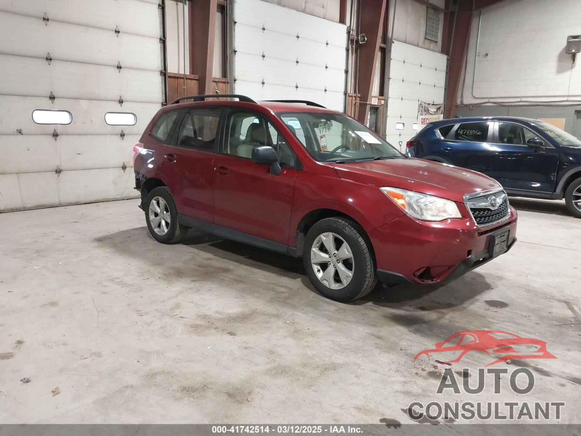 SUBARU FORESTER 2015 - JF2SJABC2FH511580