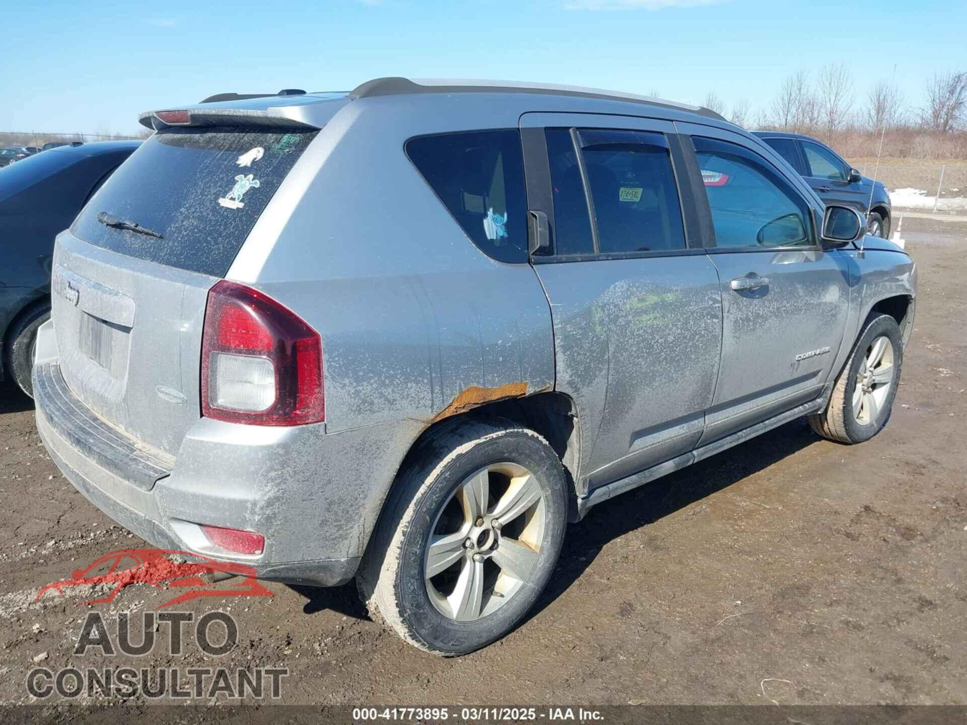 JEEP COMPASS 2017 - 1C4NJDEB4HD101275