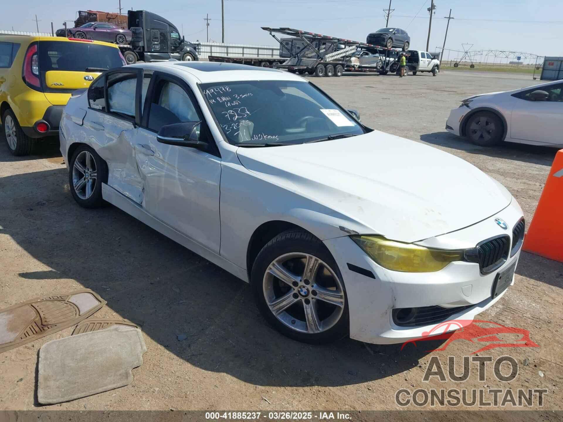 BMW 328I 2014 - WBA3B5G55ENS07237