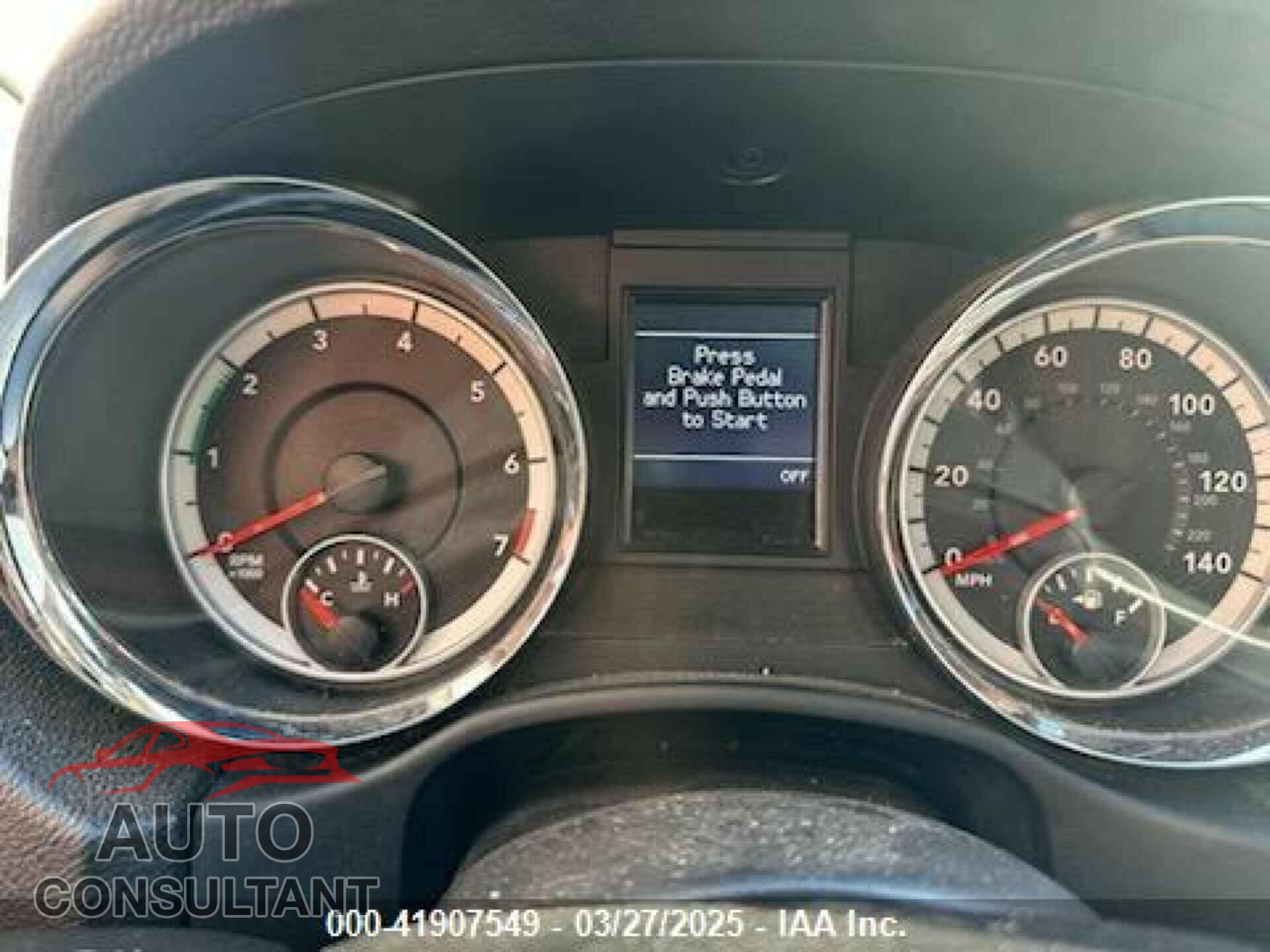 DODGE DURANGO 2013 - 1C4RDJEG2DC559612