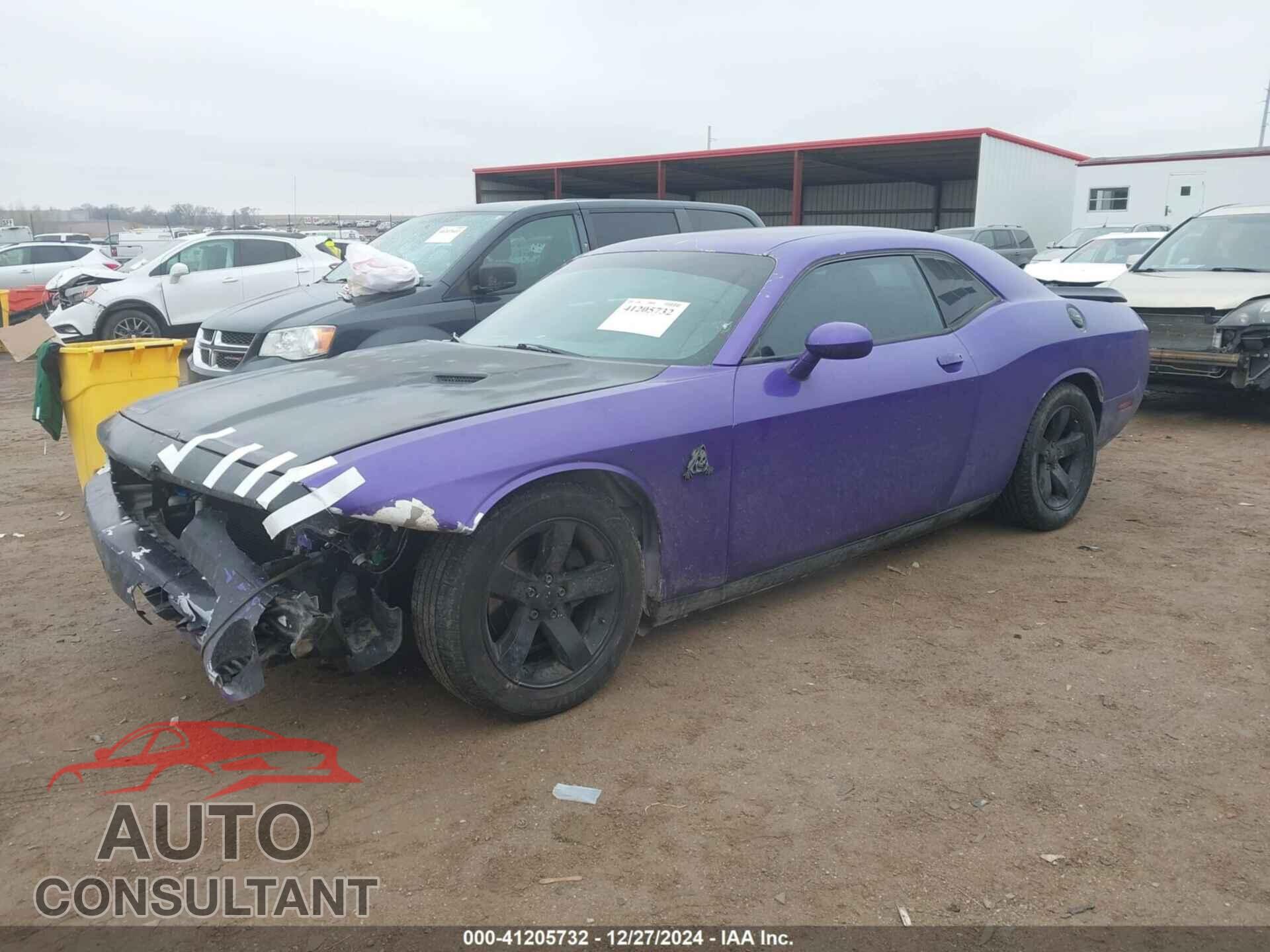 DODGE CHALLENGER 2012 - 2C3CDYAG8CH206621