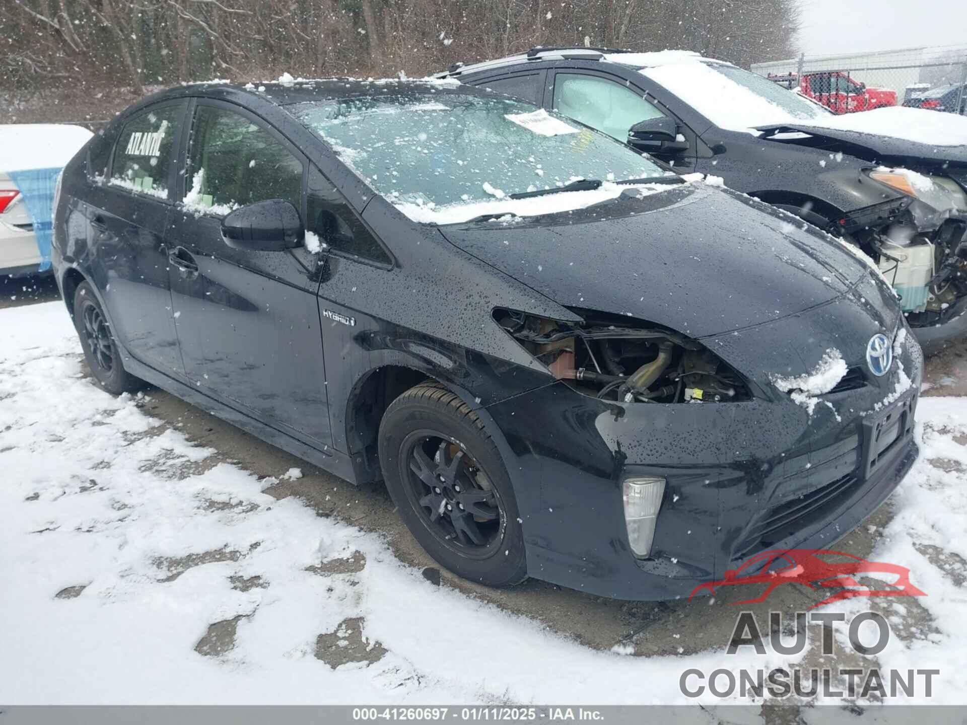 TOYOTA PRIUS 2012 - JTDKN3DU5C1529547