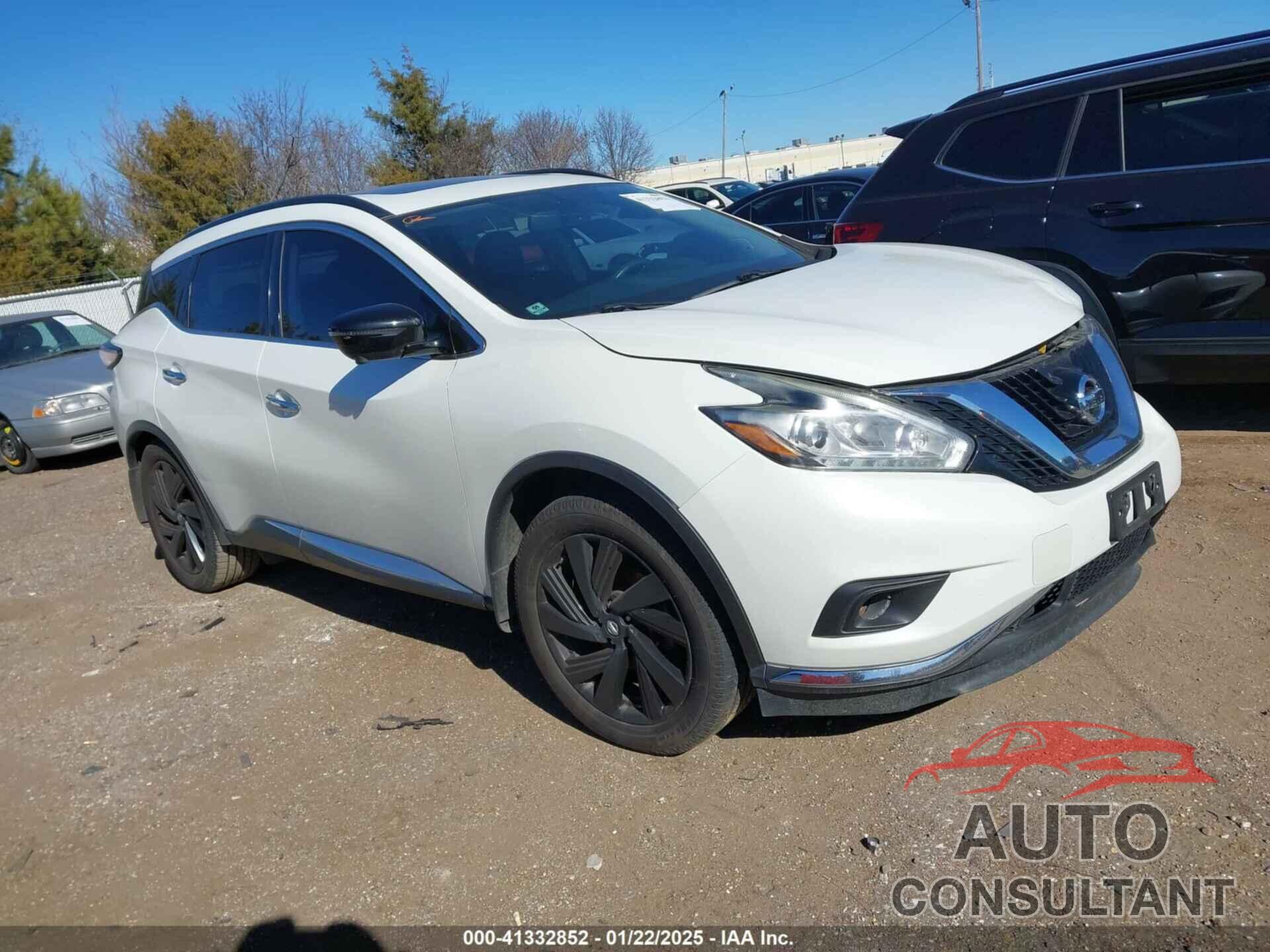 NISSAN MURANO 2017 - 5N1AZ2MG3HN182686