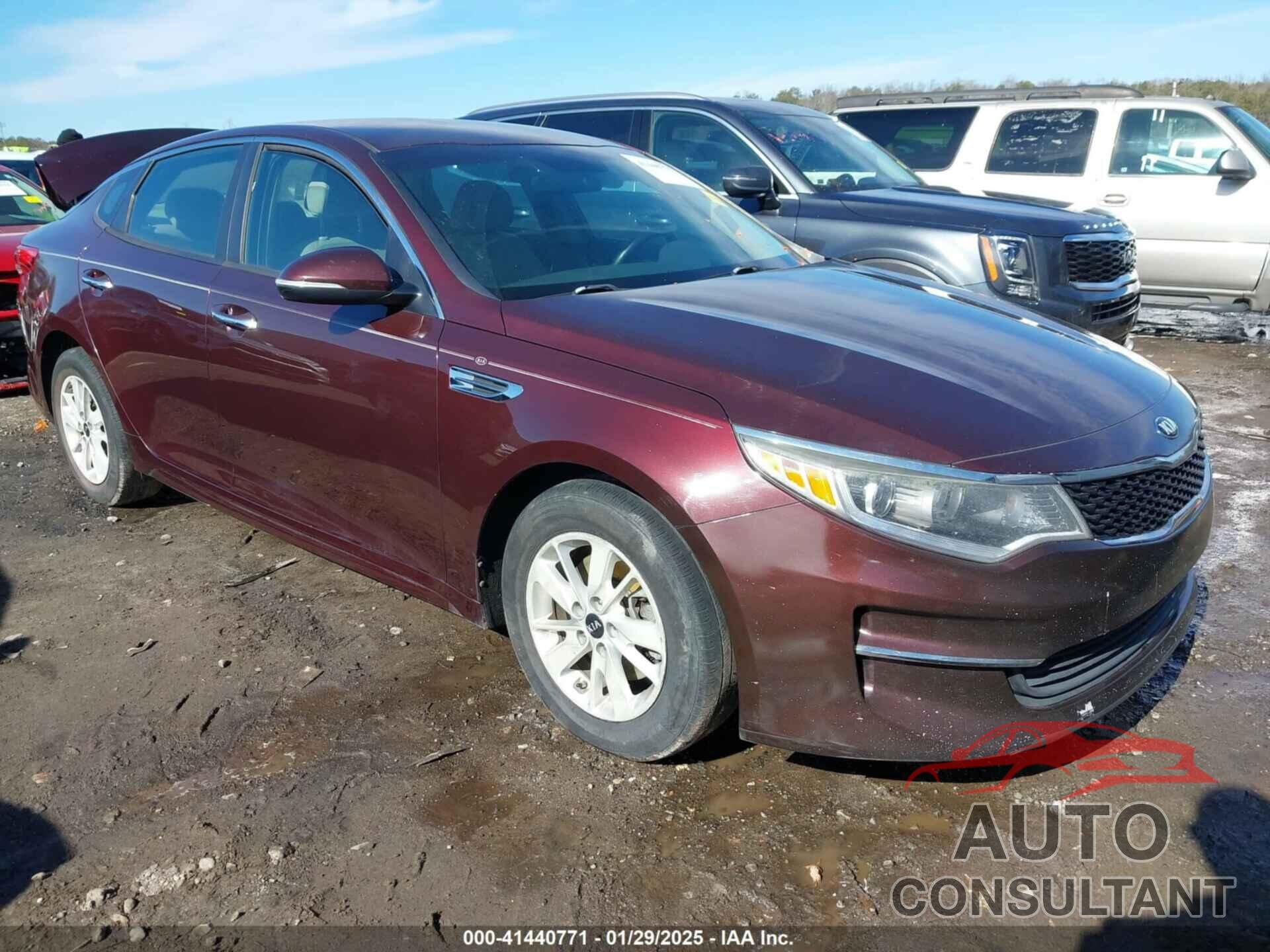KIA OPTIMA 2016 - 5XXGT4L38GG023621