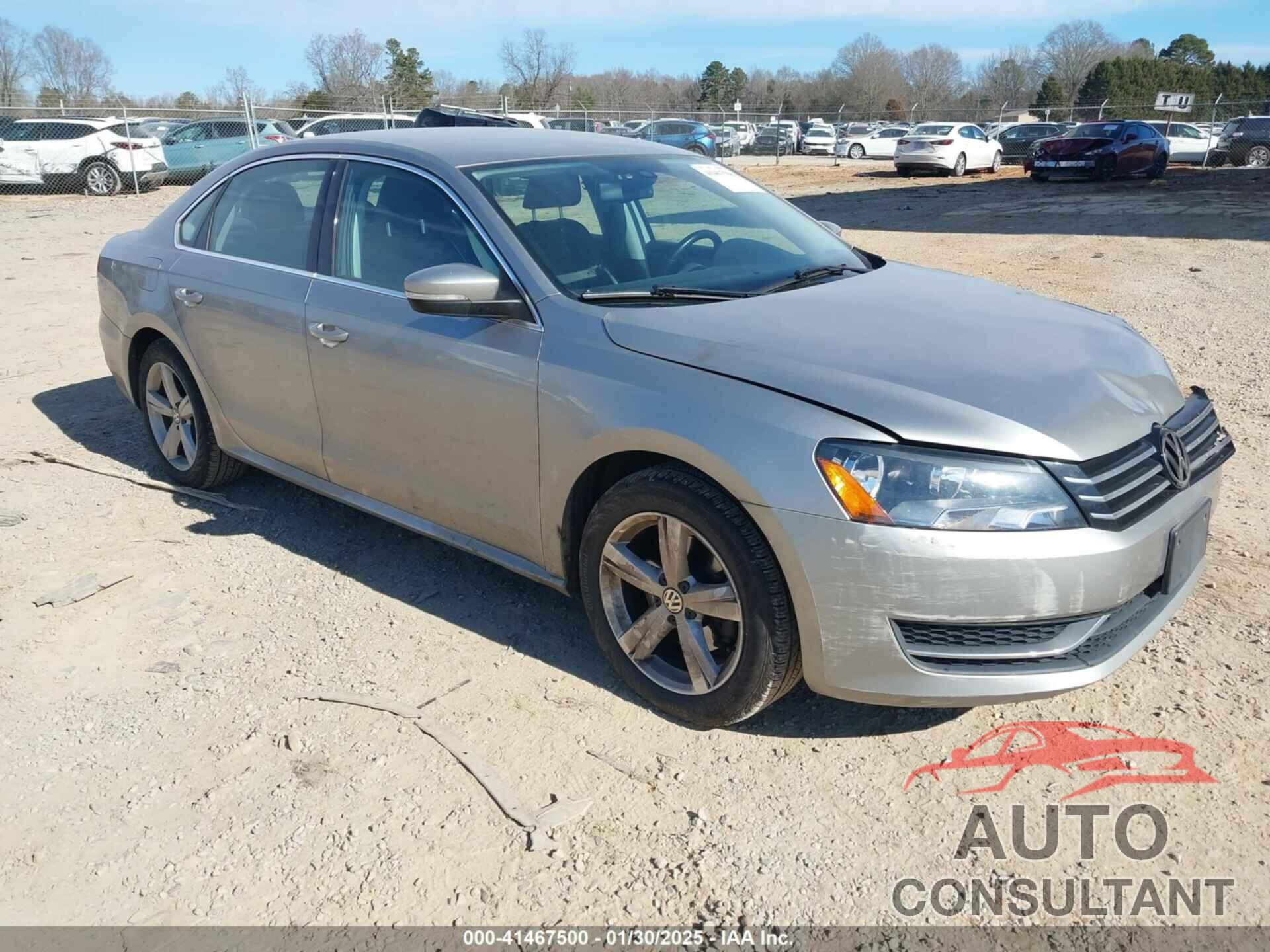 VOLKSWAGEN PASSAT 2014 - 1VWBT7A38EC091653