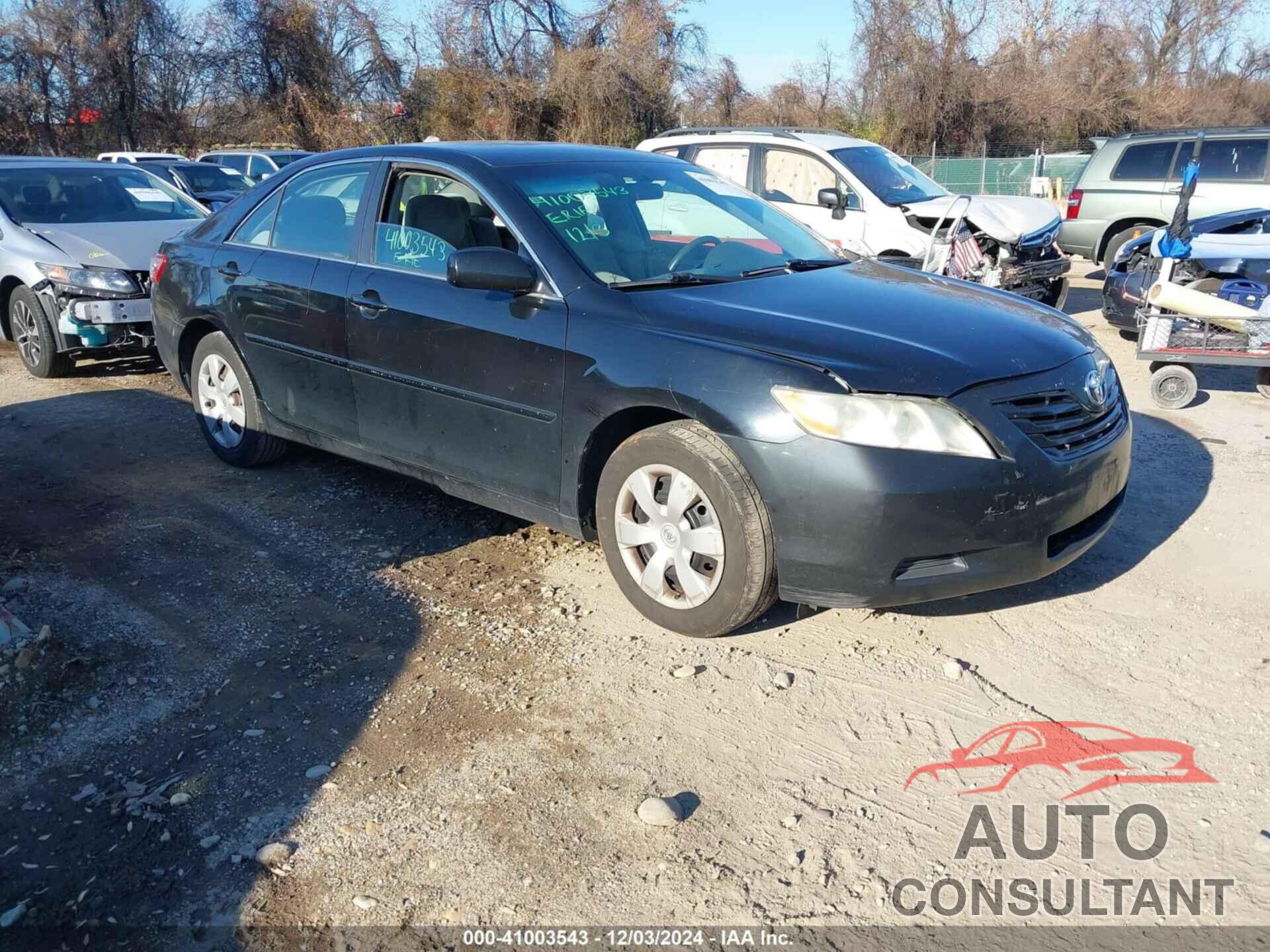 TOYOTA CAMRY 2009 - 4T1BE46K79U355355