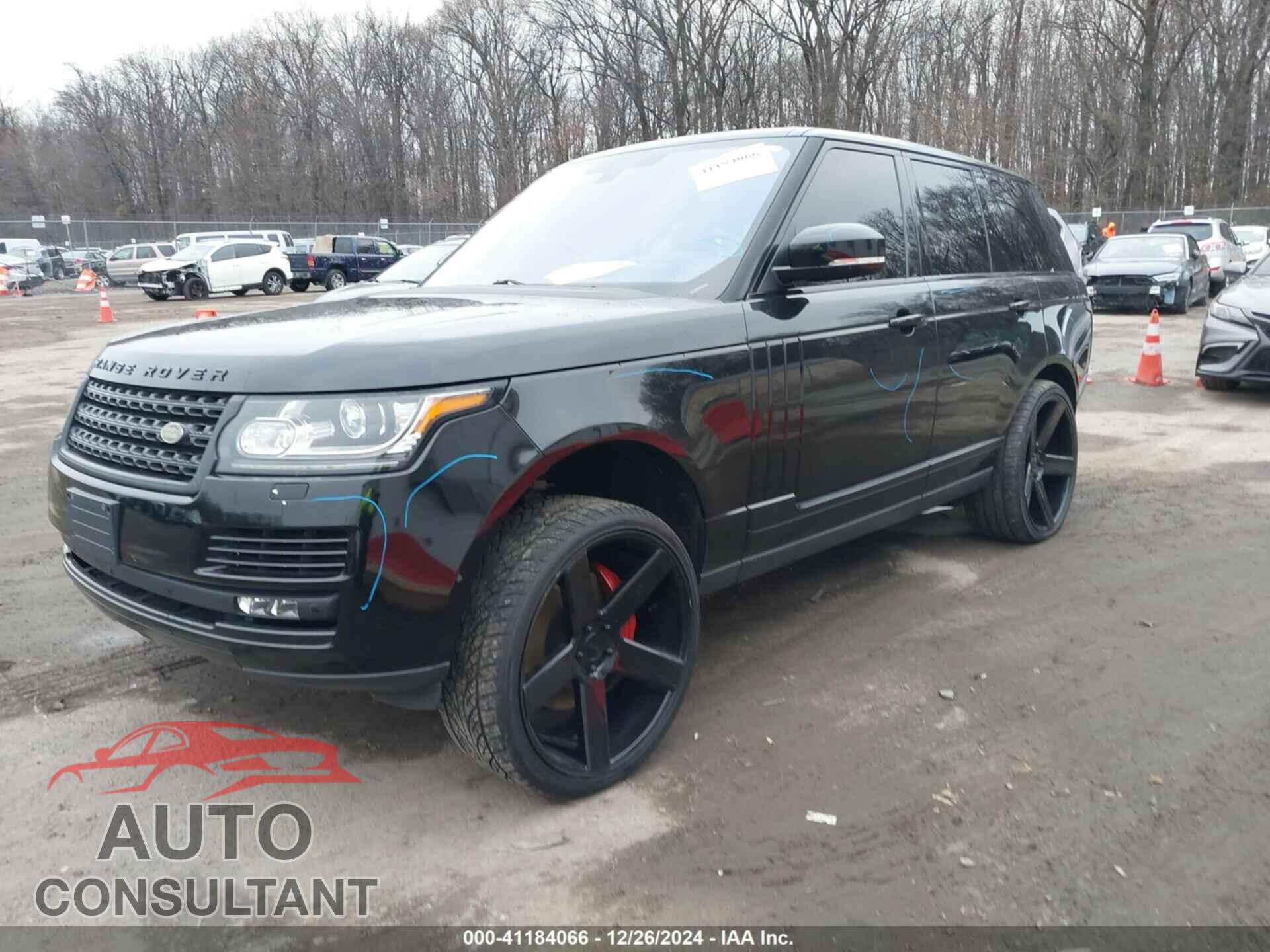 LAND ROVER RANGE ROVER 2016 - SALGS2PF0GA292325