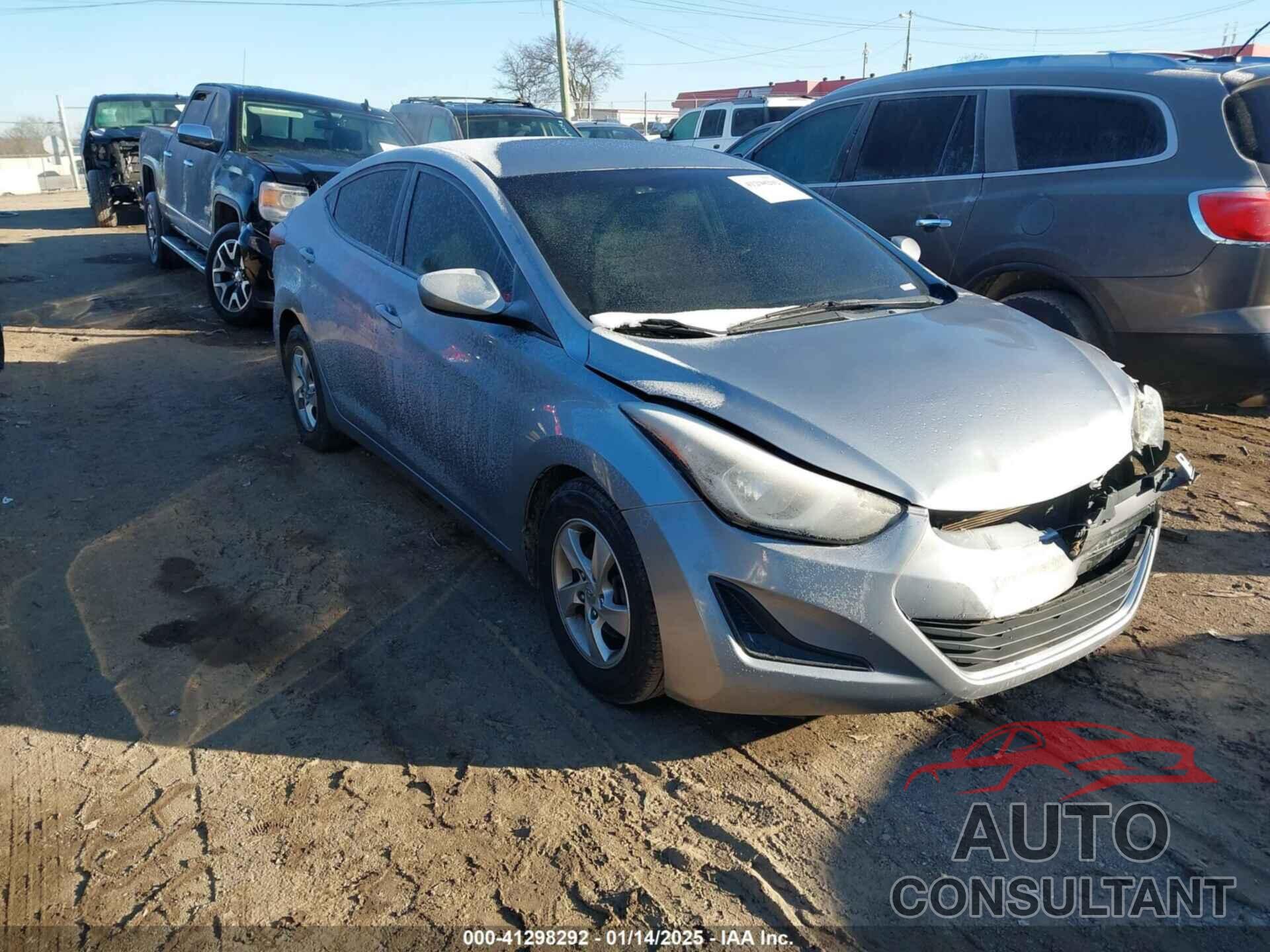 HYUNDAI ELANTRA 2015 - 5NPDH4AE3FH567018