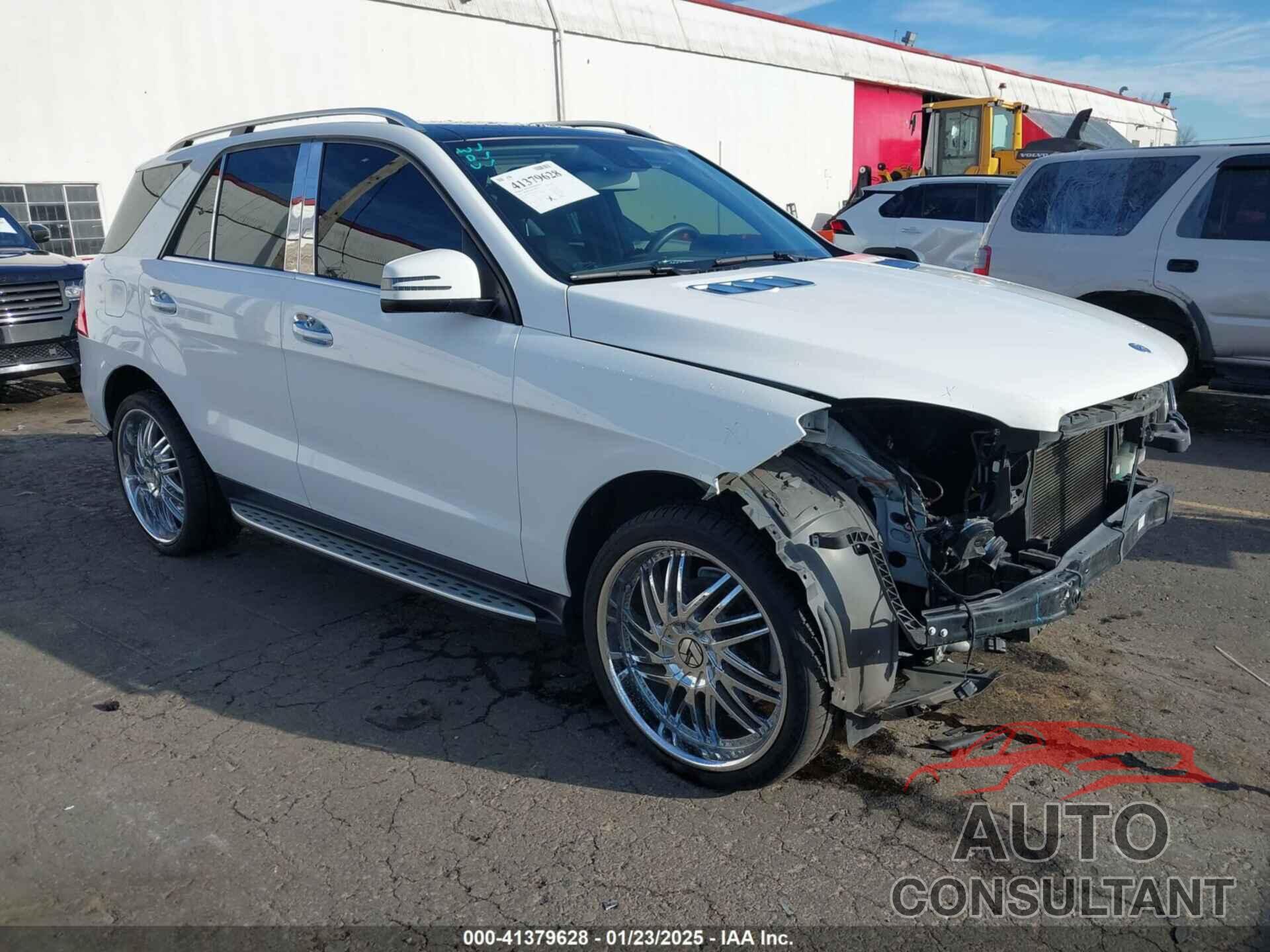 MERCEDES-BENZ ML 350 2015 - 4JGDA5HB1FA535645