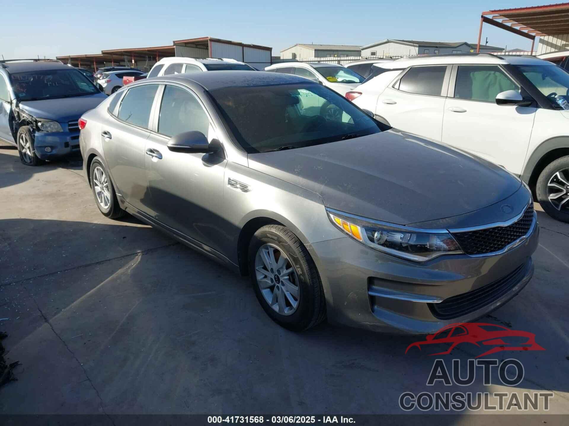 KIA OPTIMA 2018 - 5XXGT4L31JG242590