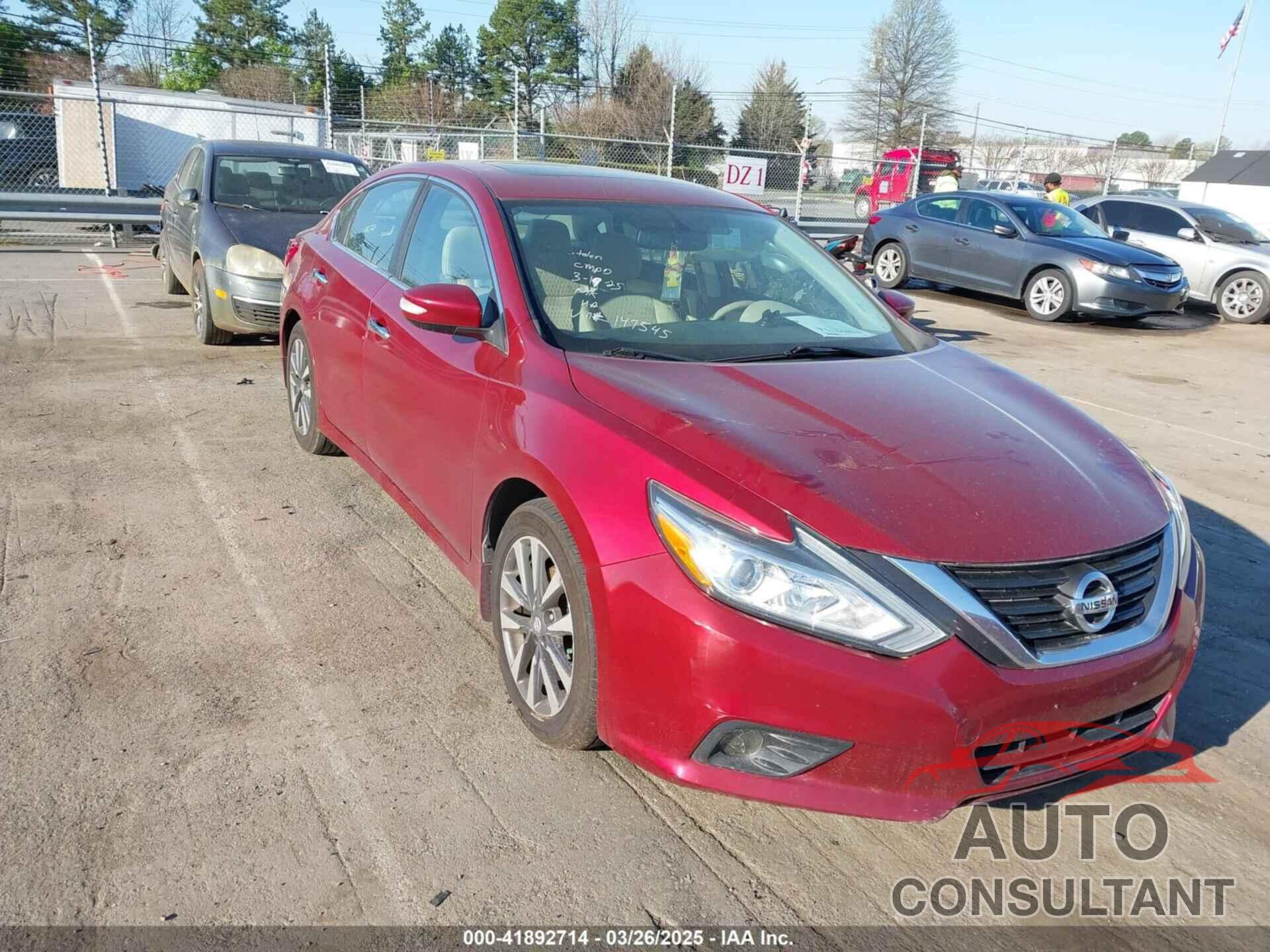 NISSAN ALTIMA 2016 - 1N4AL3AP8GC147545