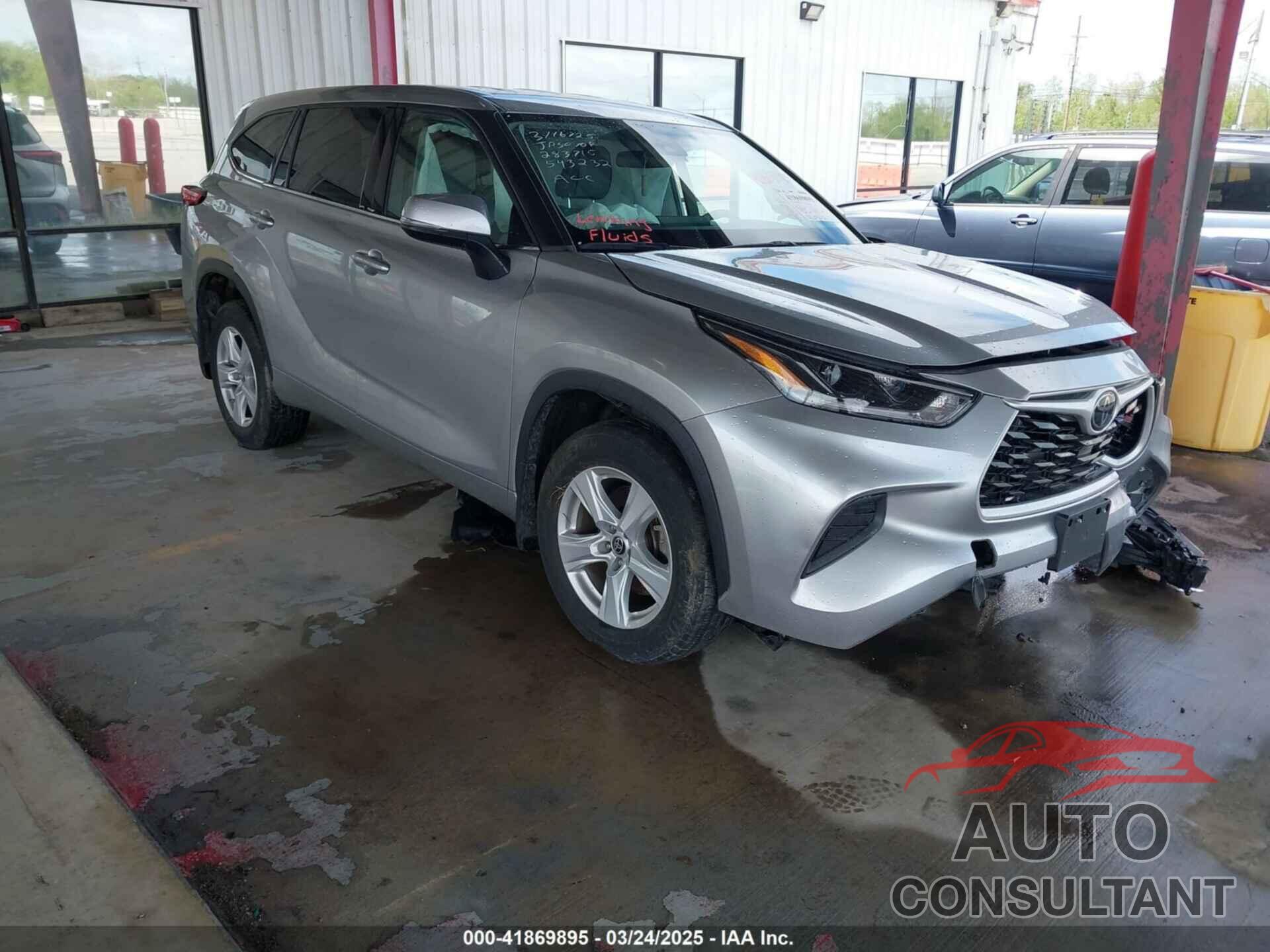 TOYOTA HIGHLANDER 2021 - 5TDCZRBH9MS543232