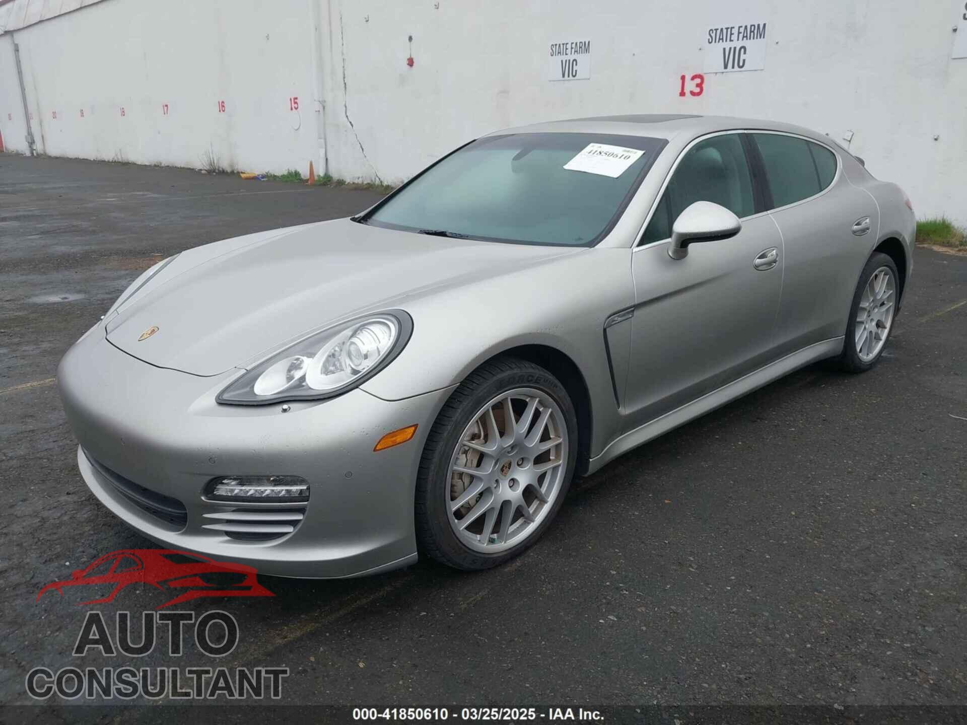 PORSCHE PANAMERA 2011 - WP0AB2A77BL062535