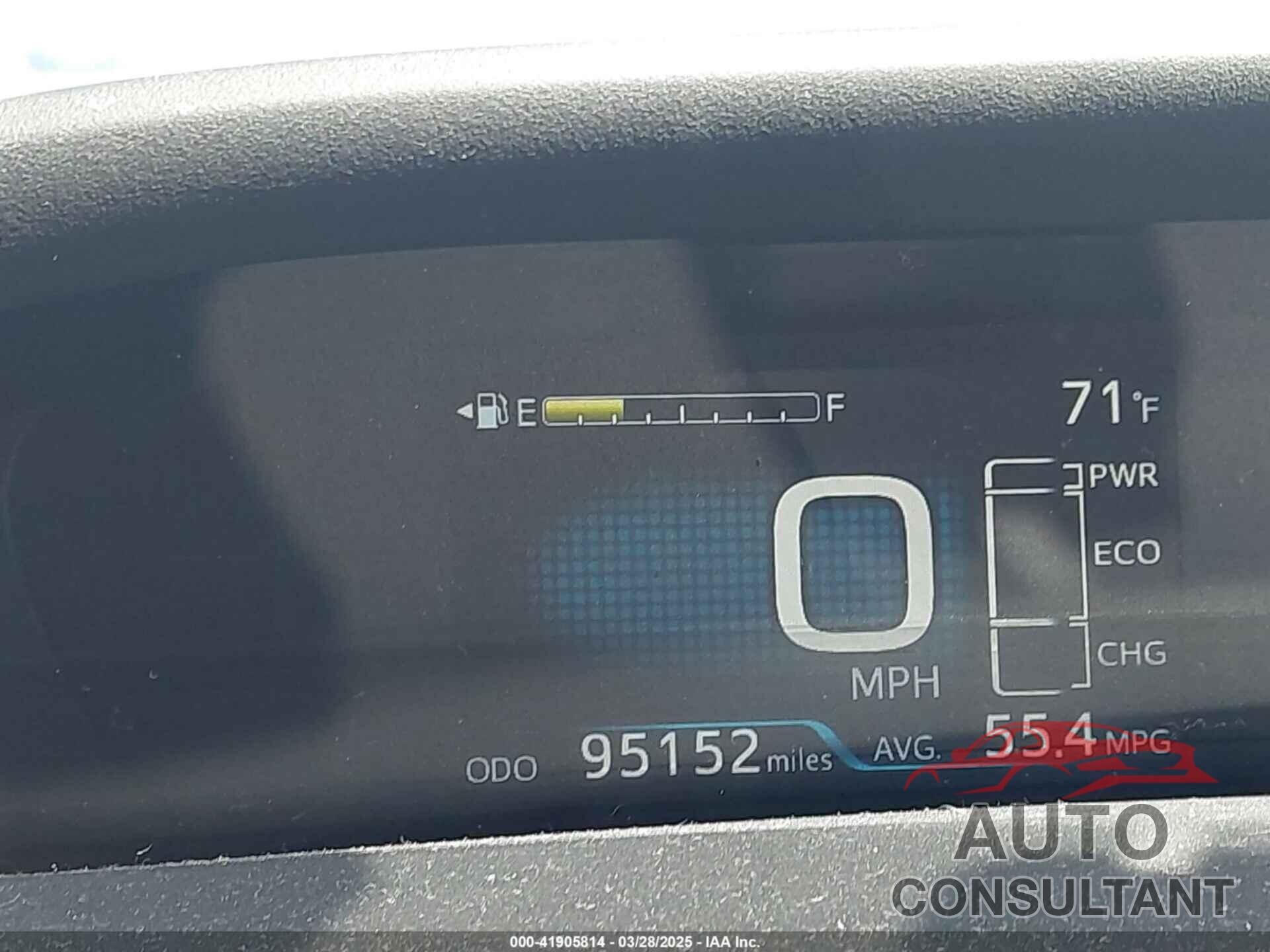 TOYOTA PRIUS 2016 - JTDKARFU0G3025090