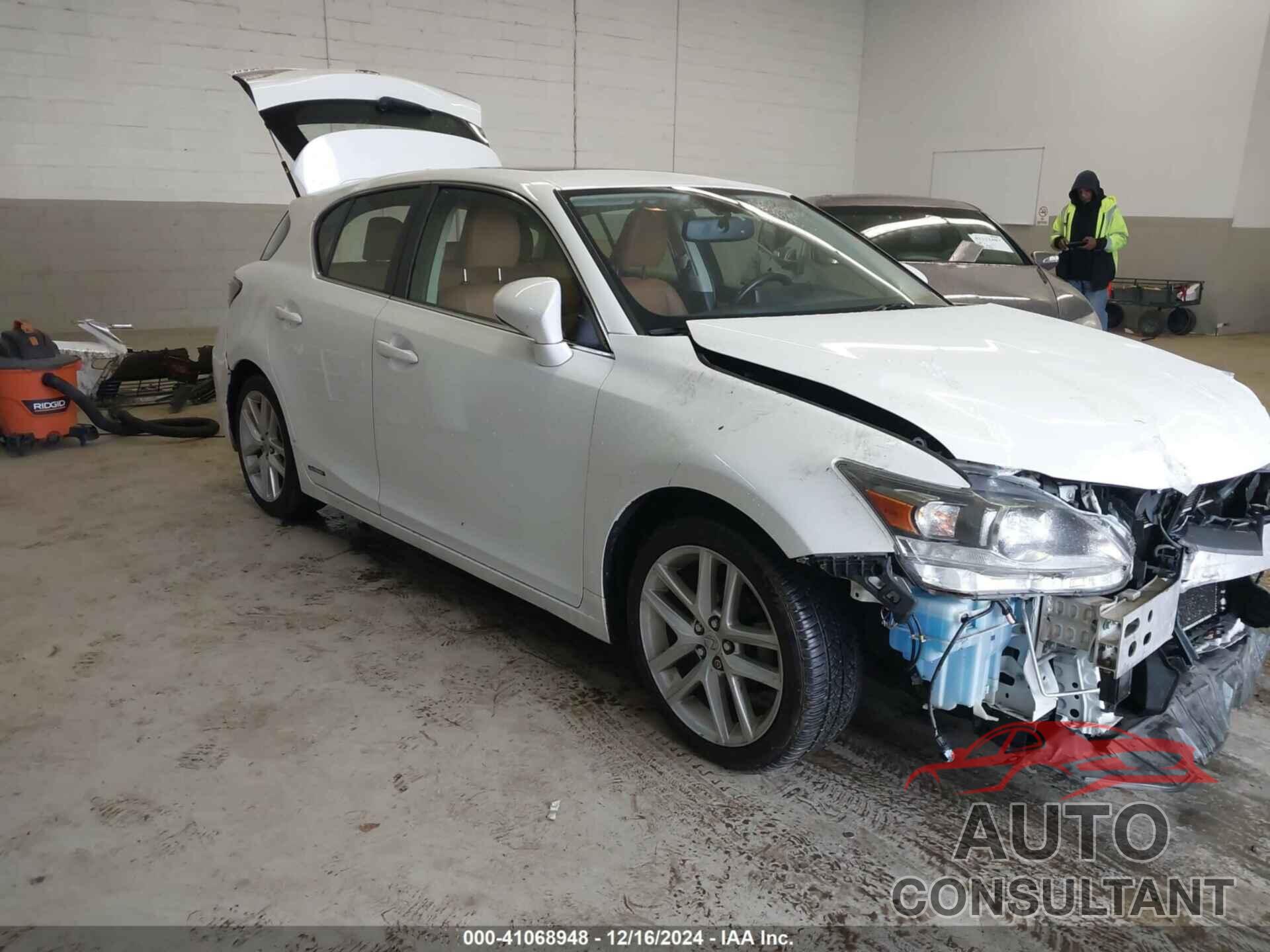 LEXUS CT 200H 2014 - JTHKD5BH4E2201634