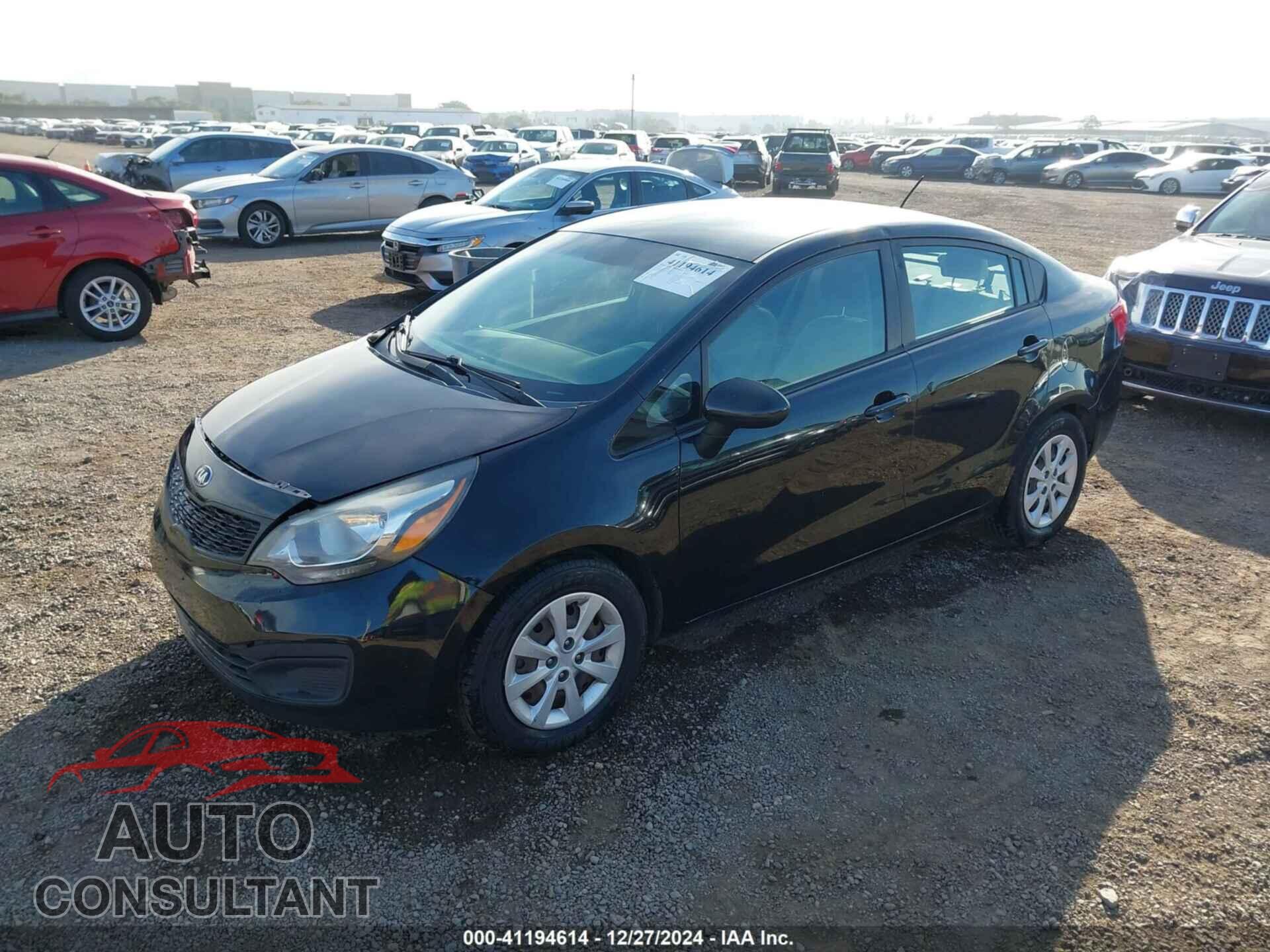 KIA RIO 2013 - KNADM4A31D6288052