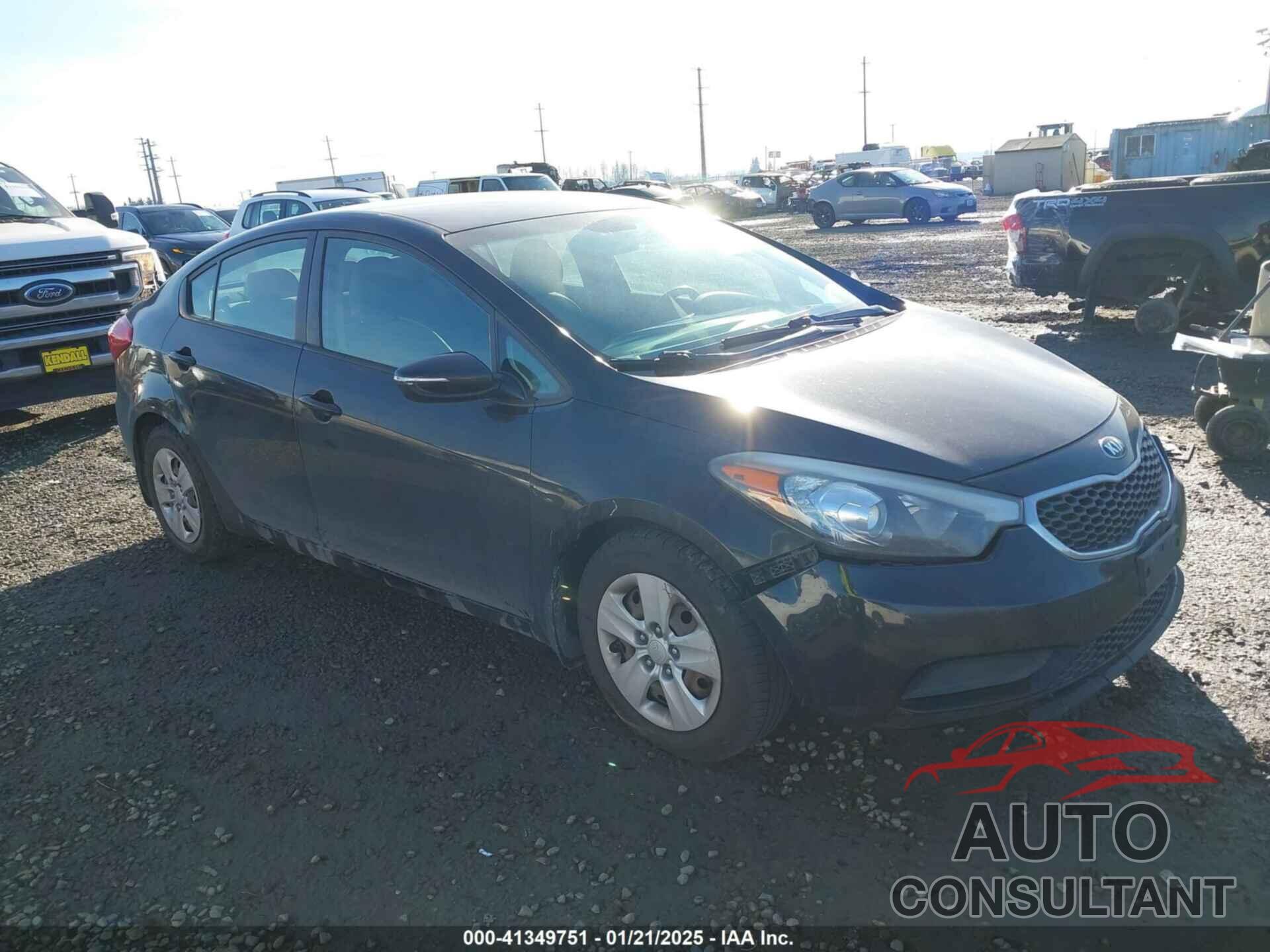 KIA FORTE 2016 - KNAFX4A66G5512274