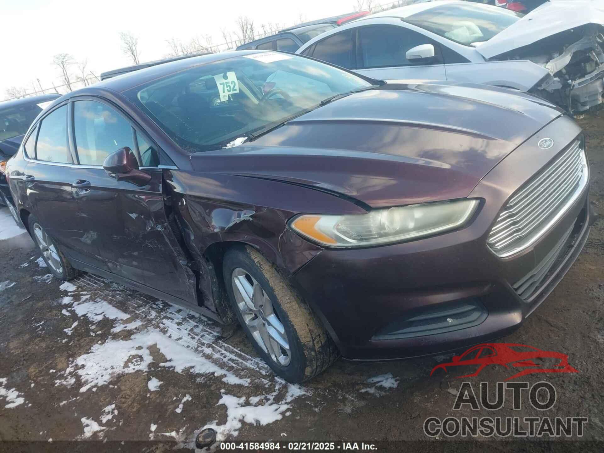 FORD FUSION 2013 - 3FA6P0H79DR302650