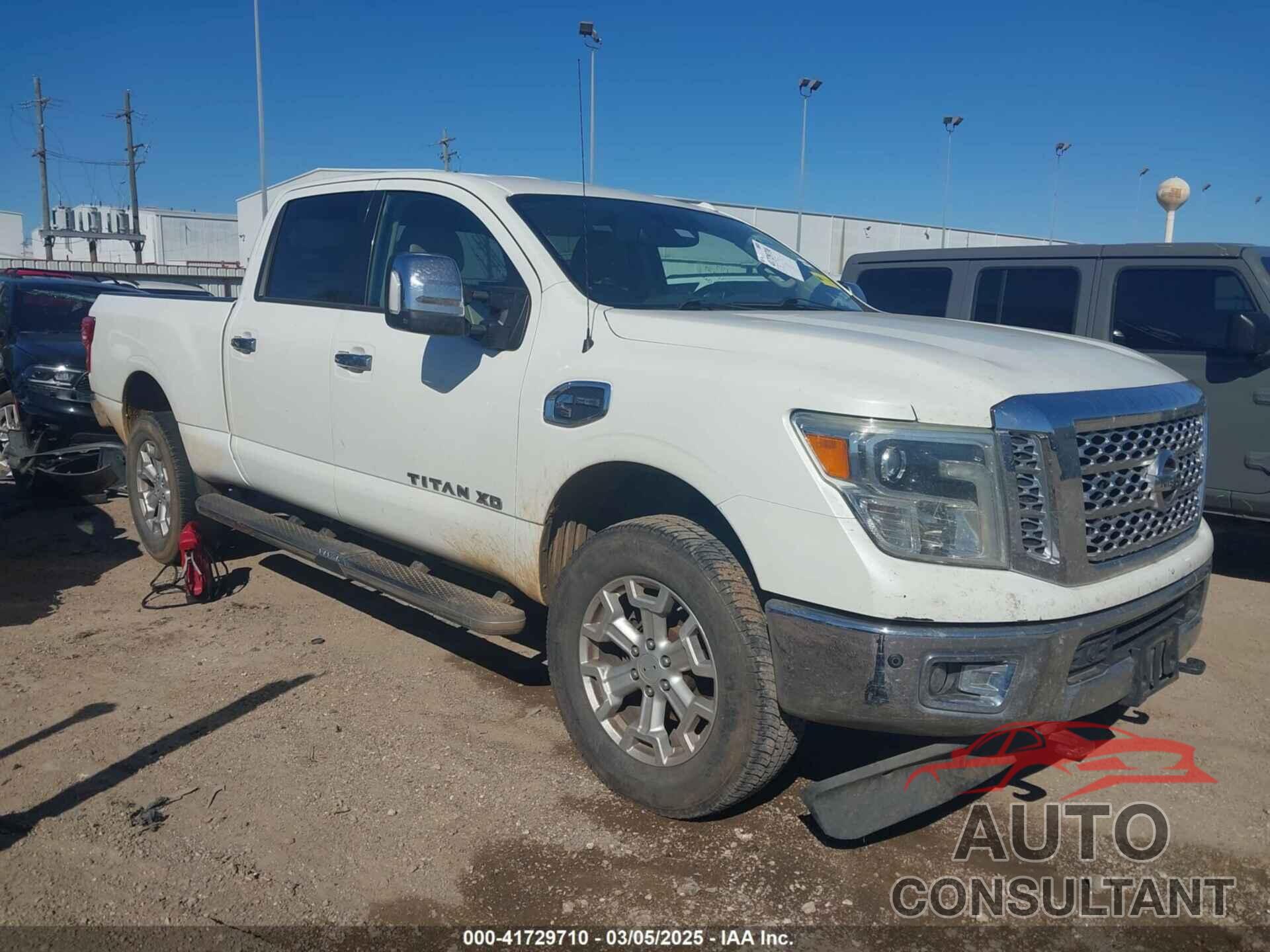 NISSAN TITAN XD 2016 - 1N6BA1F21GN504118