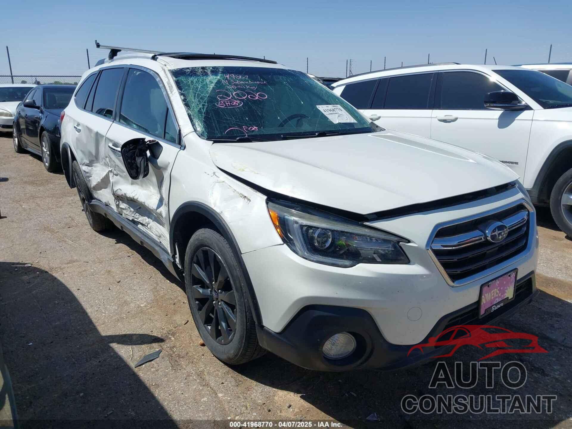 SUBARU OUTBACK 2019 - 4S4BSETC9K3302020