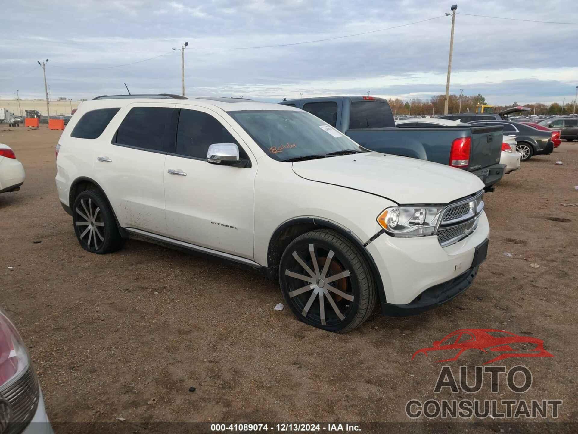 DODGE DURANGO 2012 - 1C4SDHETXCC361284