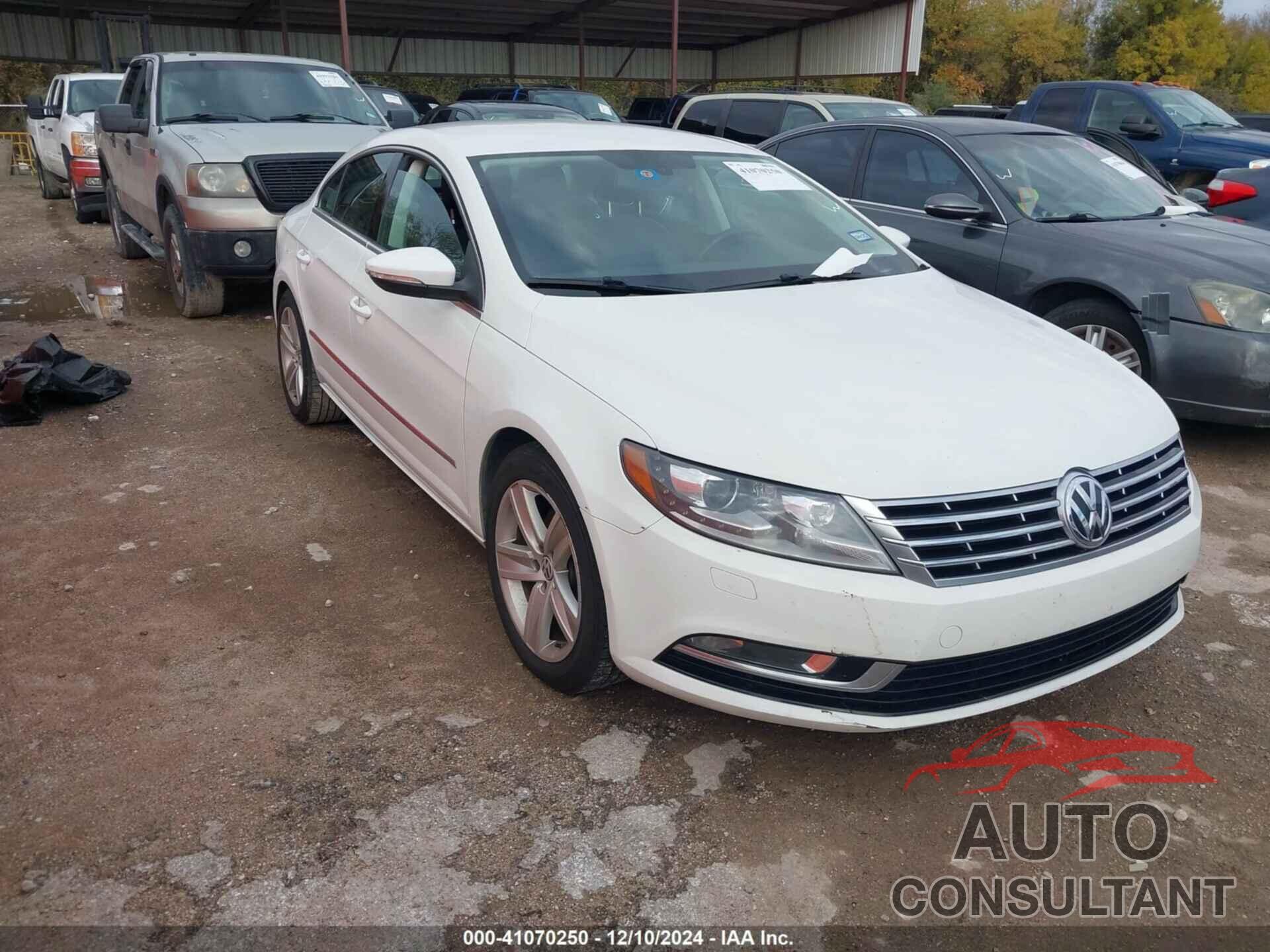 VOLKSWAGEN CC 2013 - WVWBN7AN0DE507812