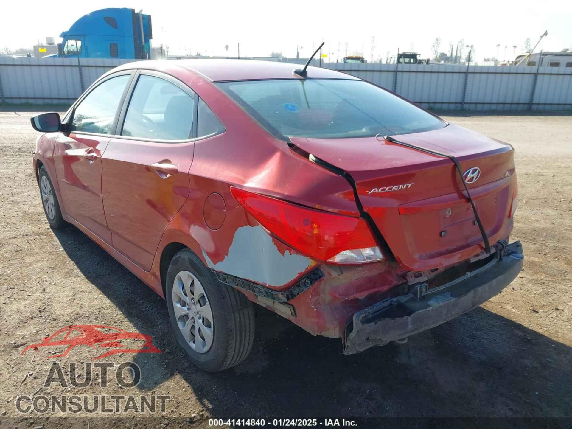 HYUNDAI ACCENT 2017 - KMHCT4AE2HU389343