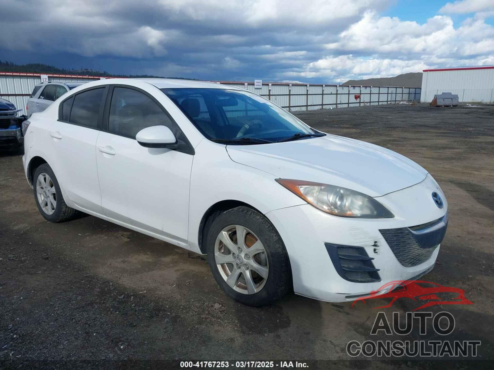 MAZDA MAZDA3 2010 - JM1BL1SF3A1129451