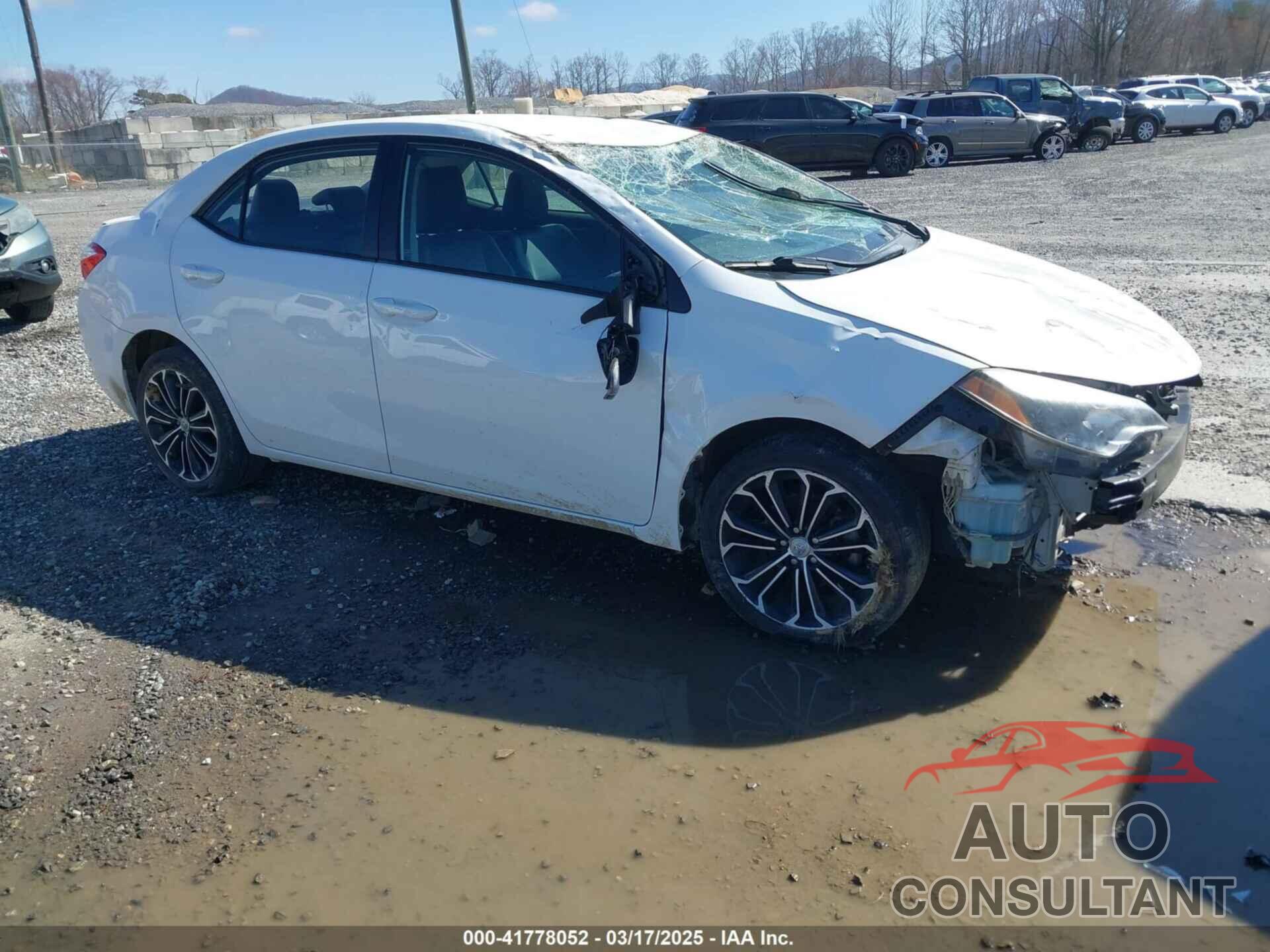 TOYOTA COROLLA 2016 - 2T1BURHE3GC728963