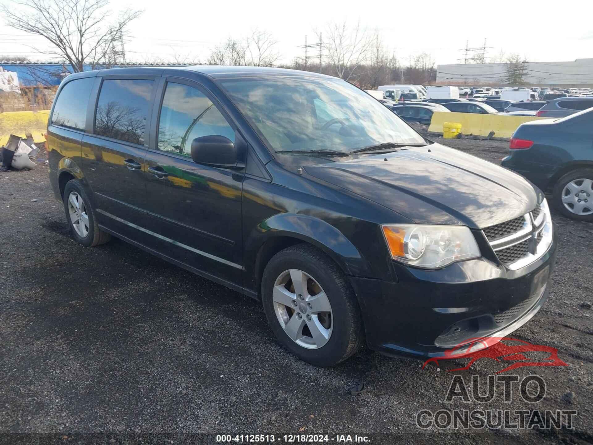 DODGE GRAND CARAVAN 2013 - 2C4RDGBG3DR580189