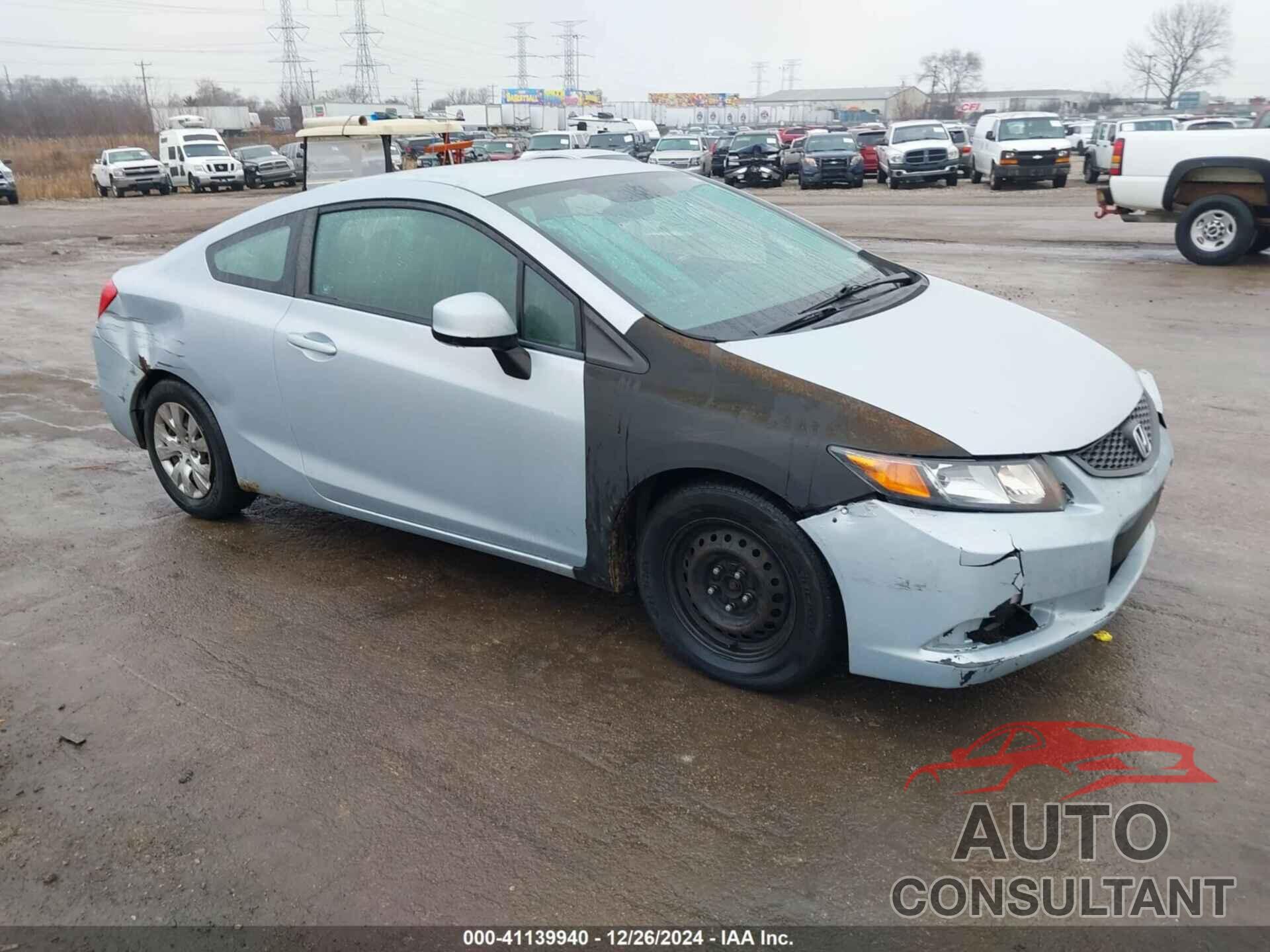 HONDA CIVIC 2012 - 2HGFG3B57CH534405